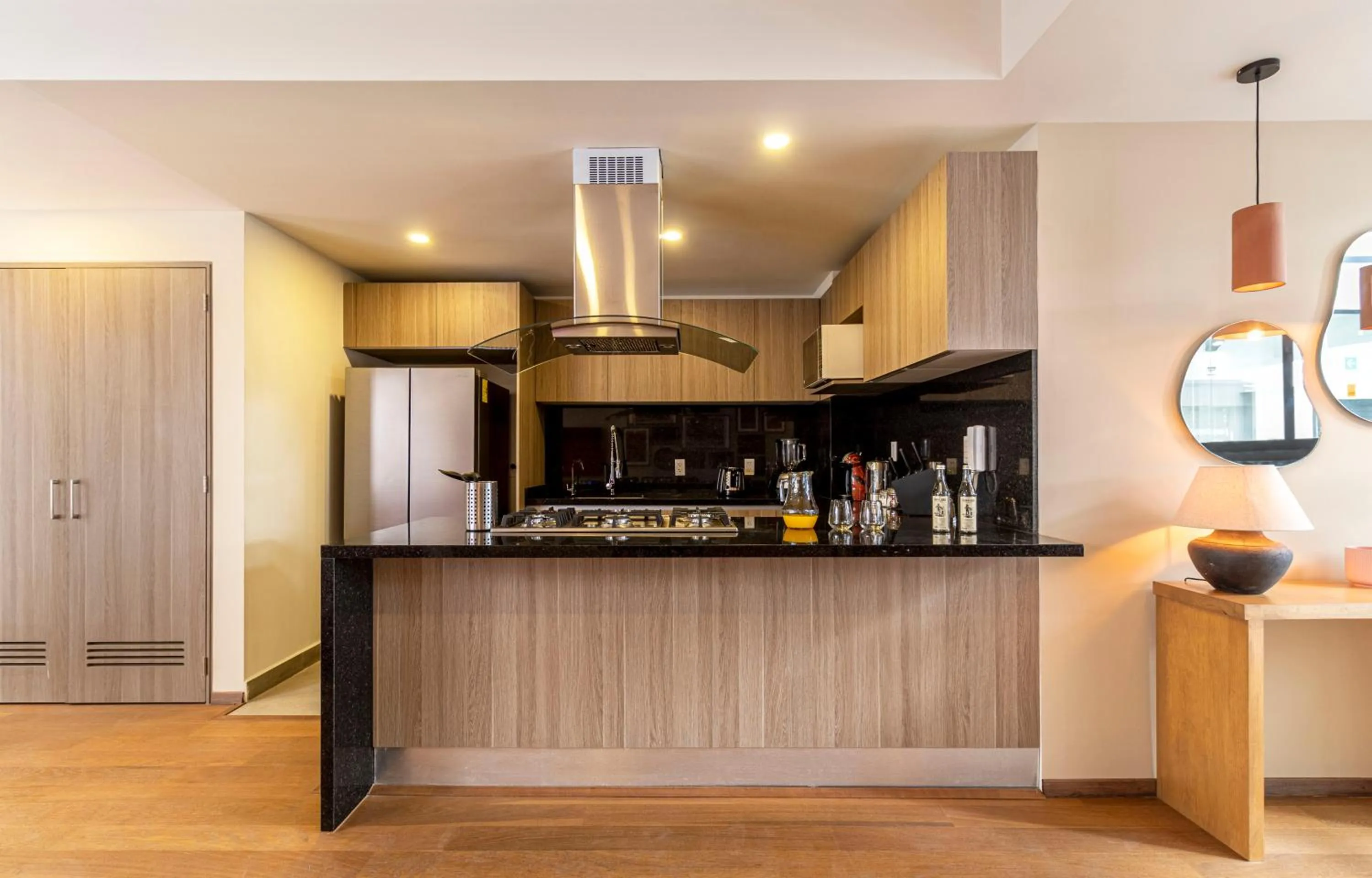 Kitchen or kitchenette in Casa Colima by Kukun