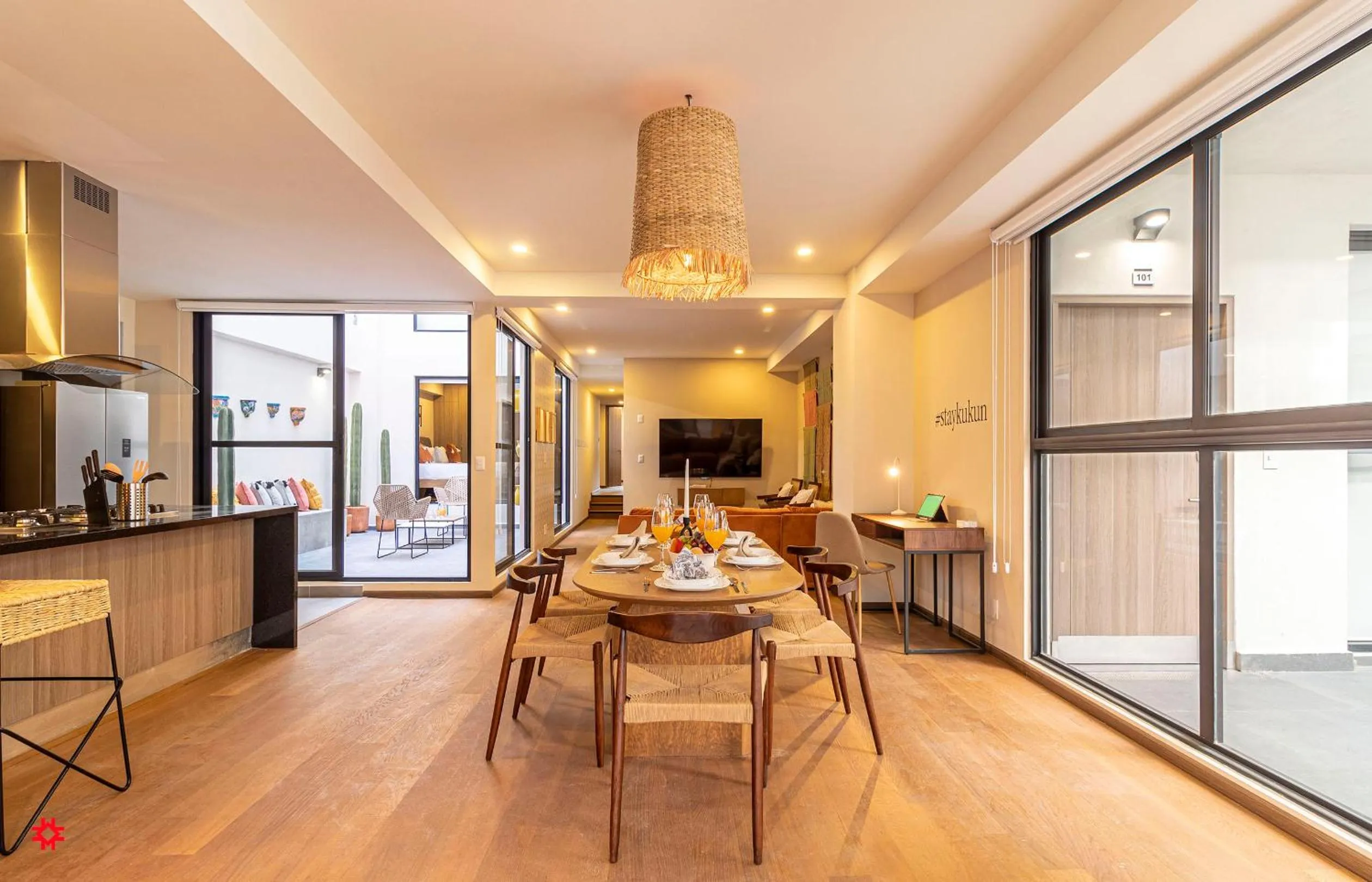 TV and multimedia in Casa Colima by Kukun