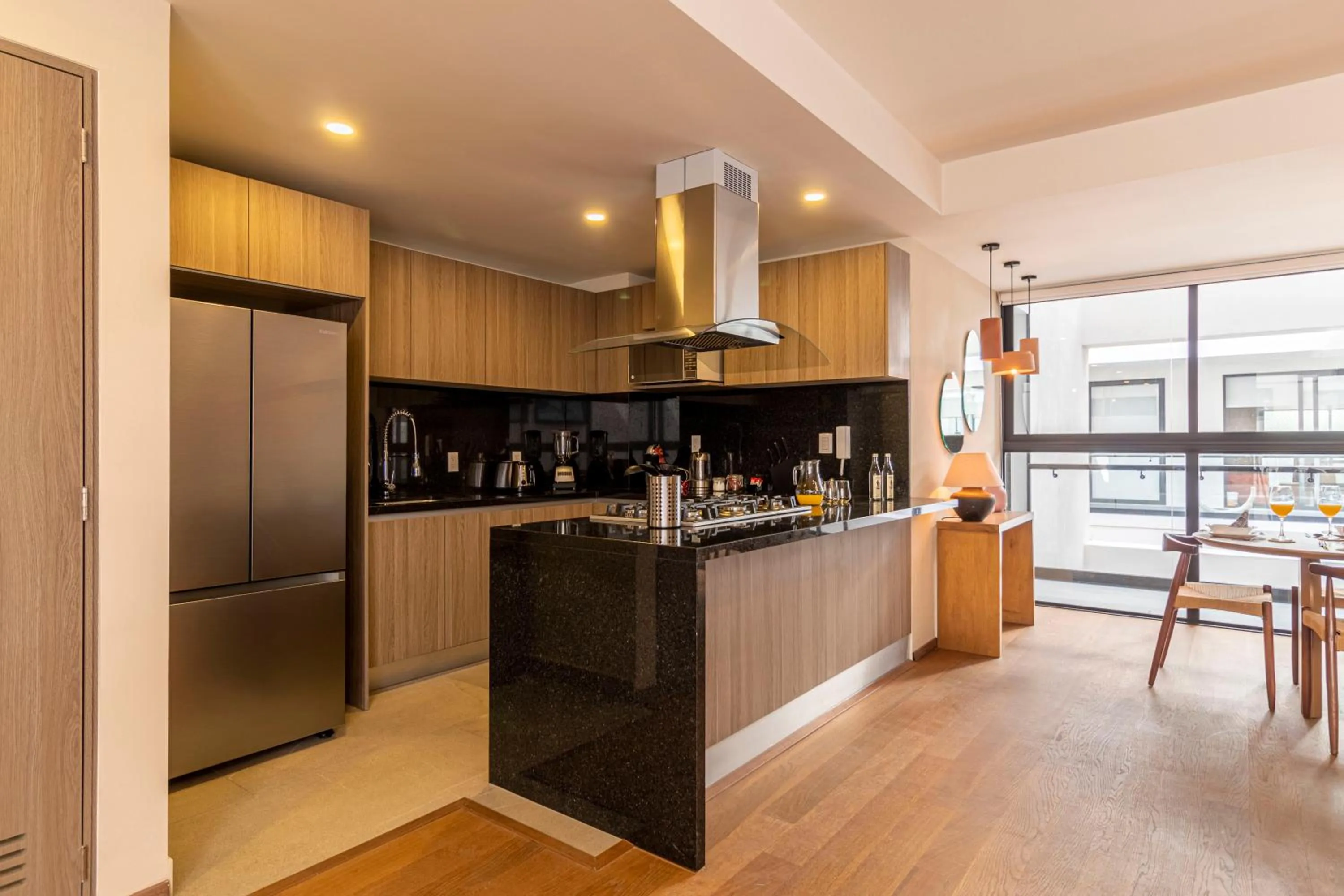 Kitchen or kitchenette in Casa Colima by Kukun