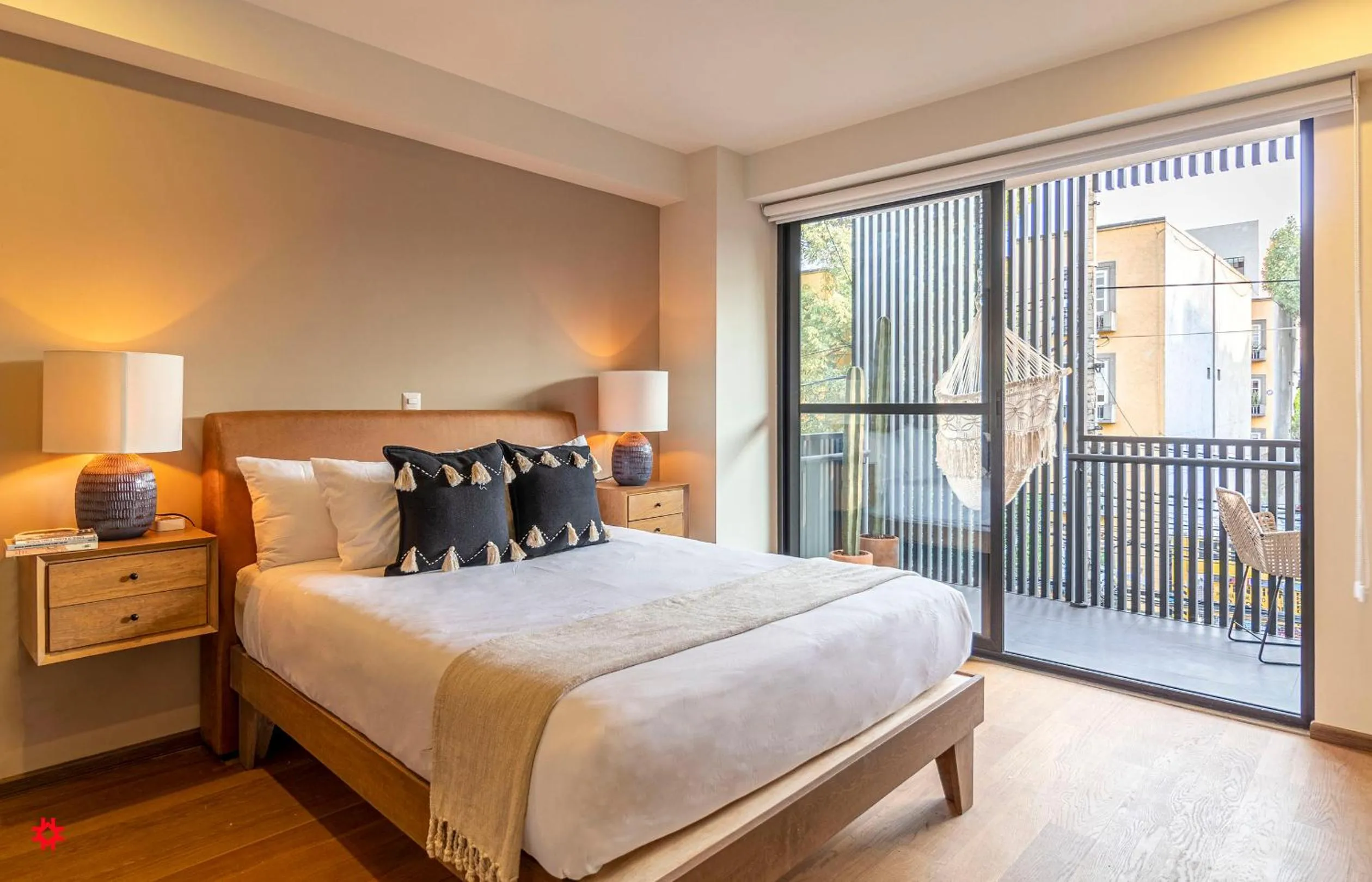 Bed in Casa Colima by Kukun