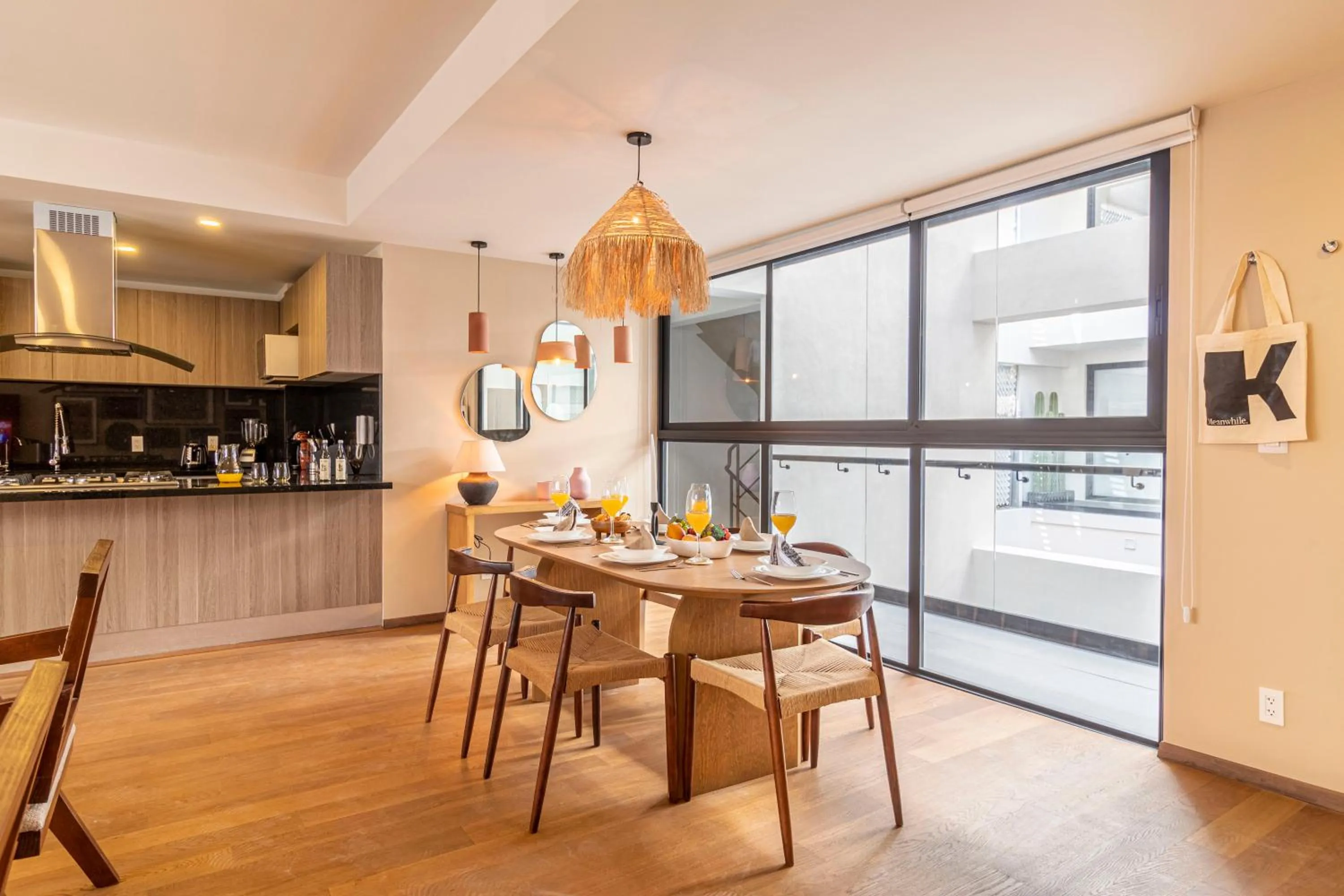 Dining area in Casa Colima by Kukun
