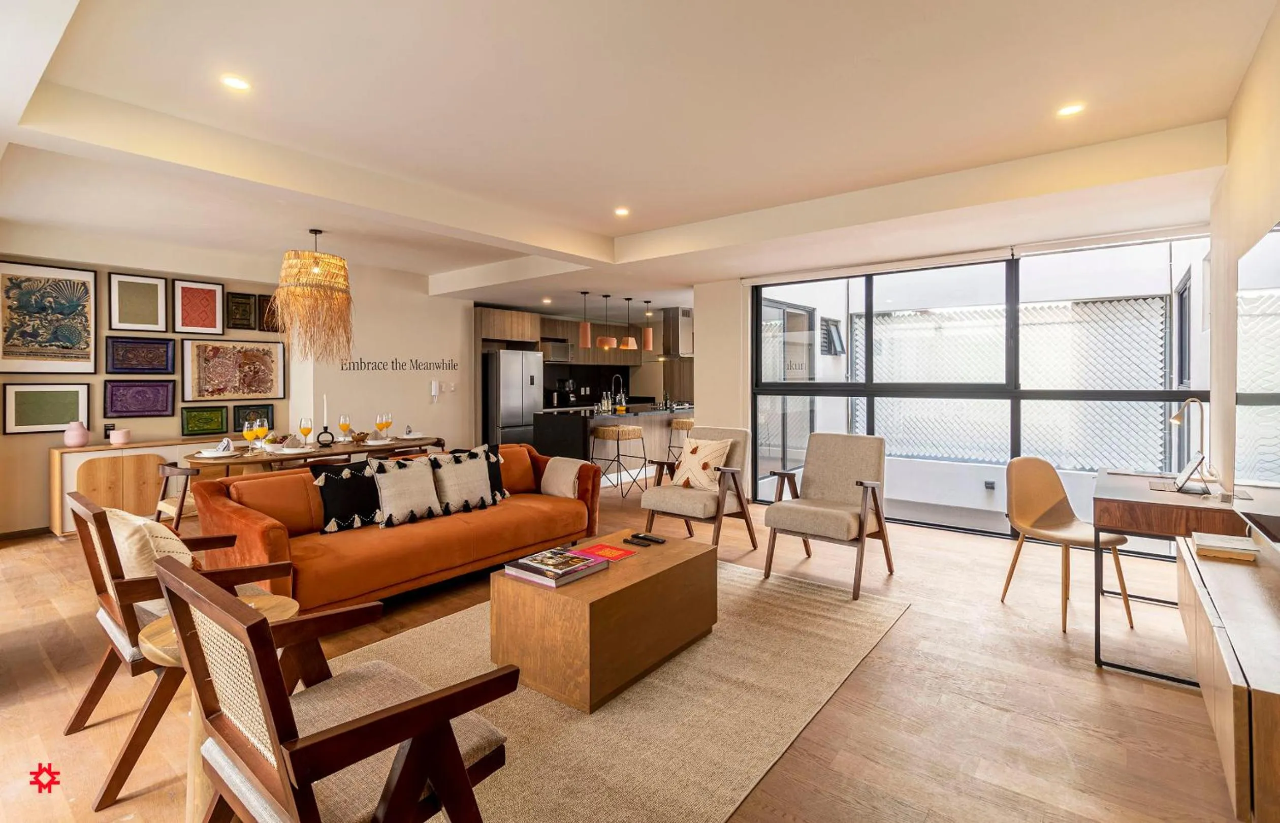 Living room in Casa Colima by Kukun