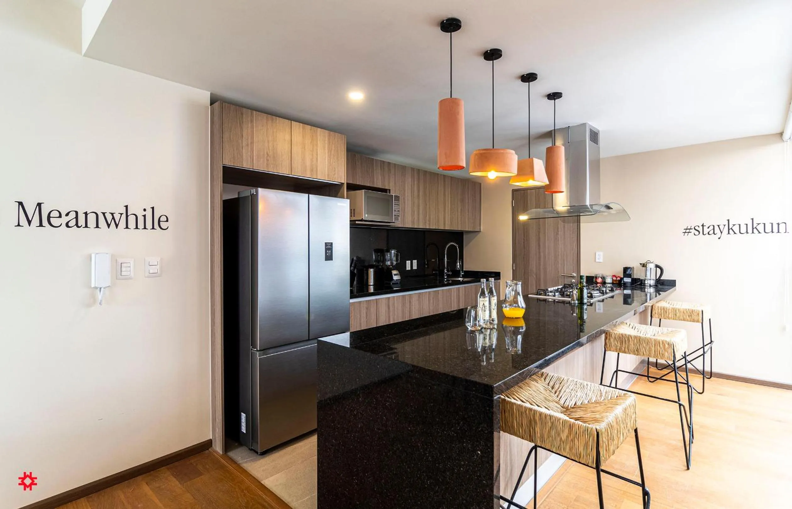 Kitchen or kitchenette in Casa Colima by Kukun