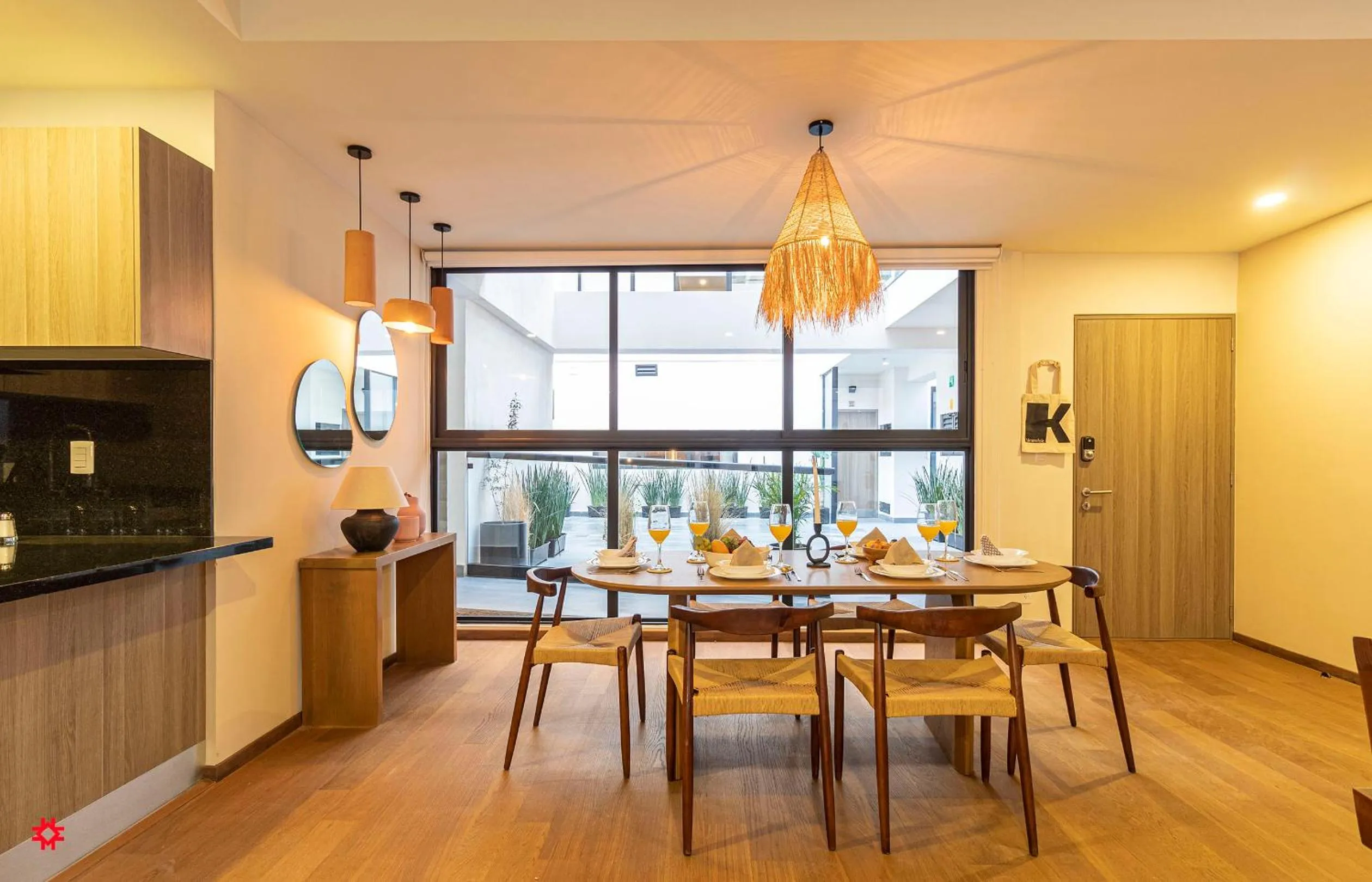 Kitchen or kitchenette in Casa Colima by Kukun