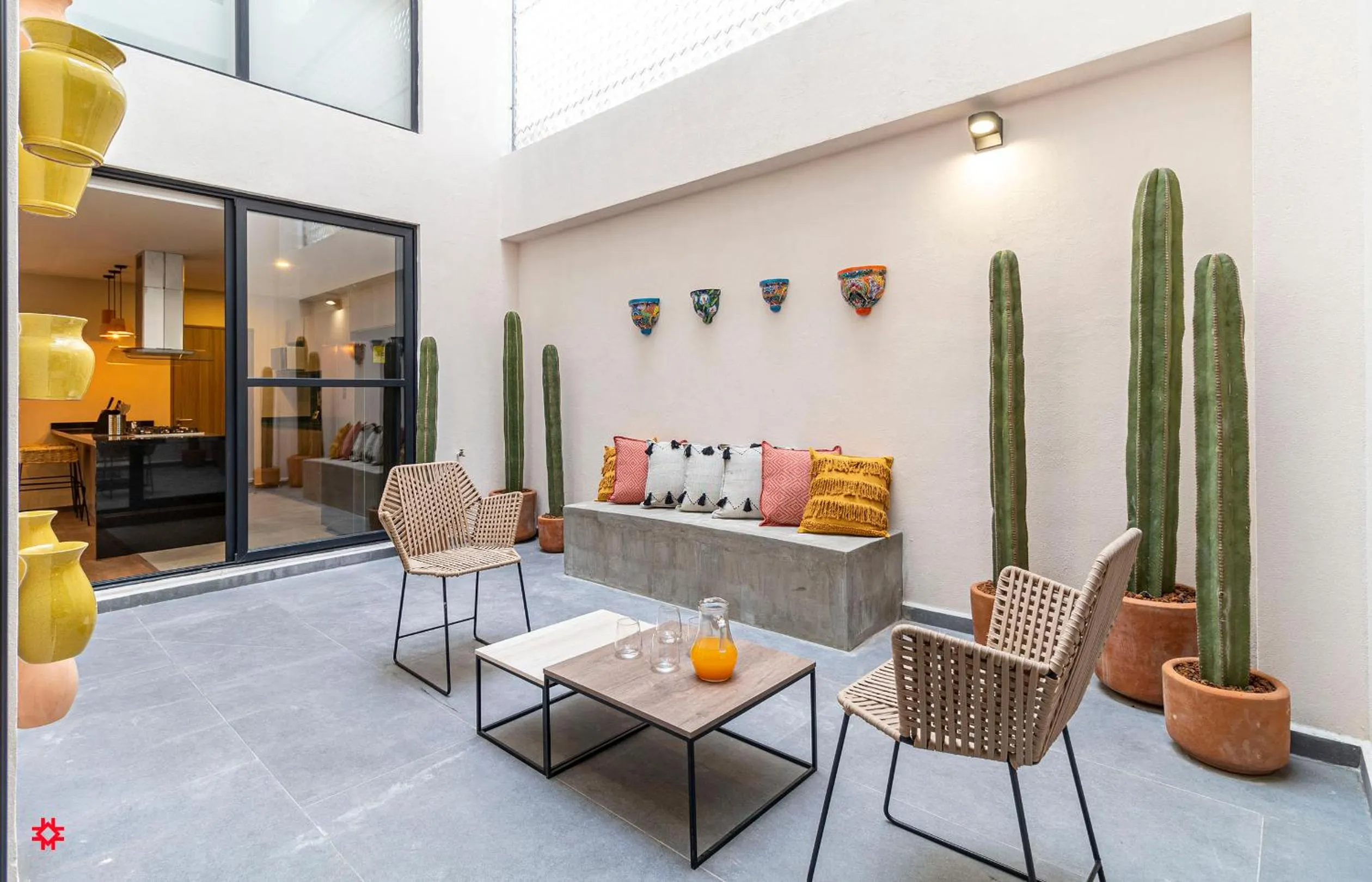 Patio in Casa Colima by Kukun