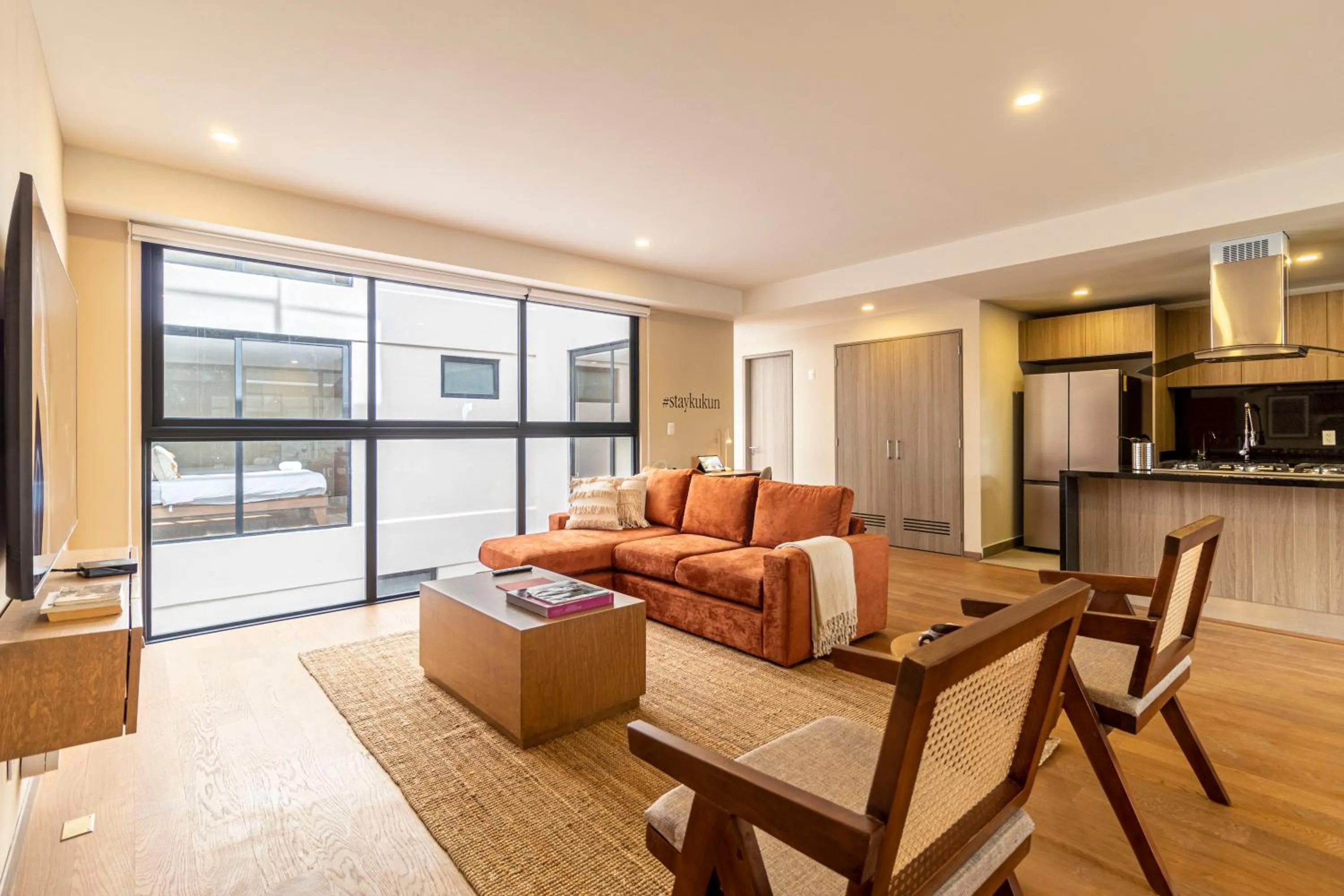 Living room in Casa Colima by Kukun