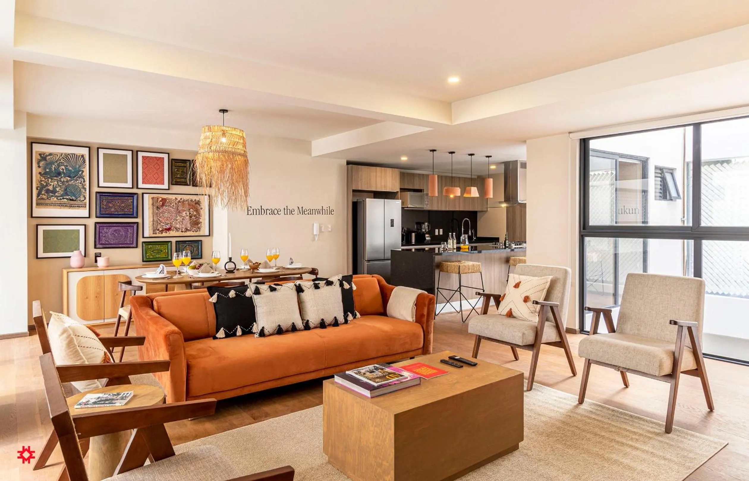 Living room in Casa Colima by Kukun