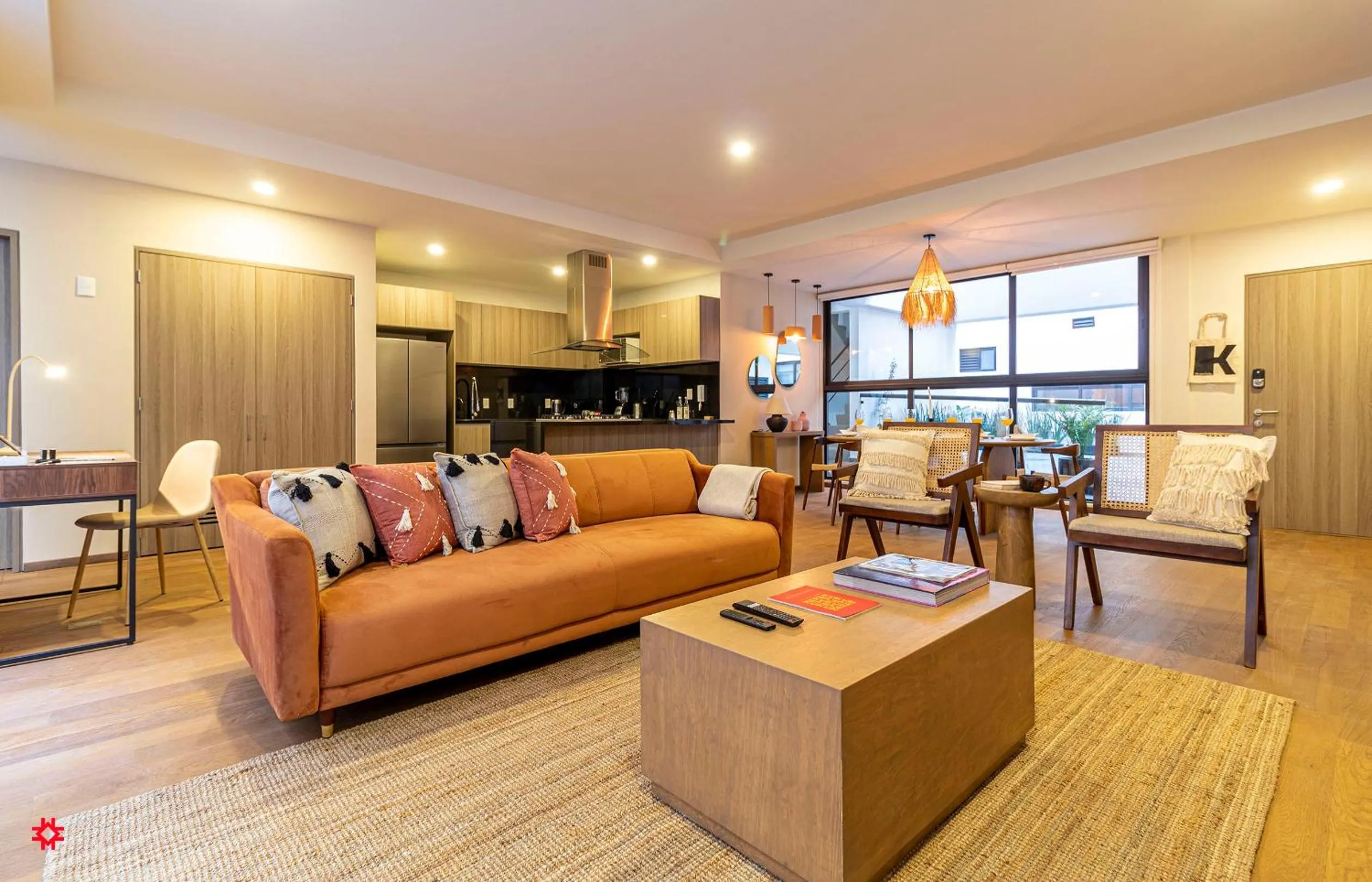 Living room in Casa Colima by Kukun