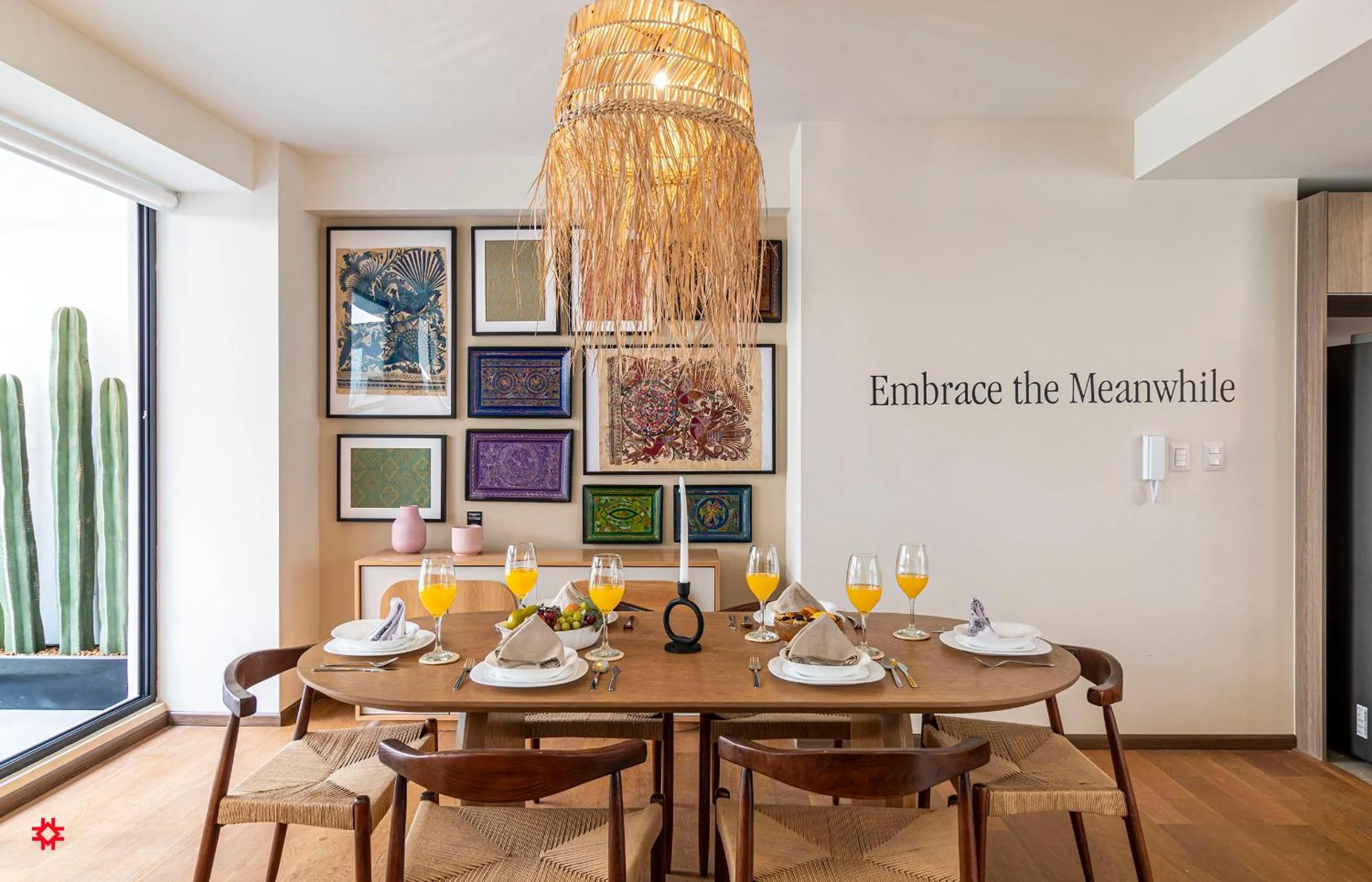 Dining area in Casa Colima by Kukun