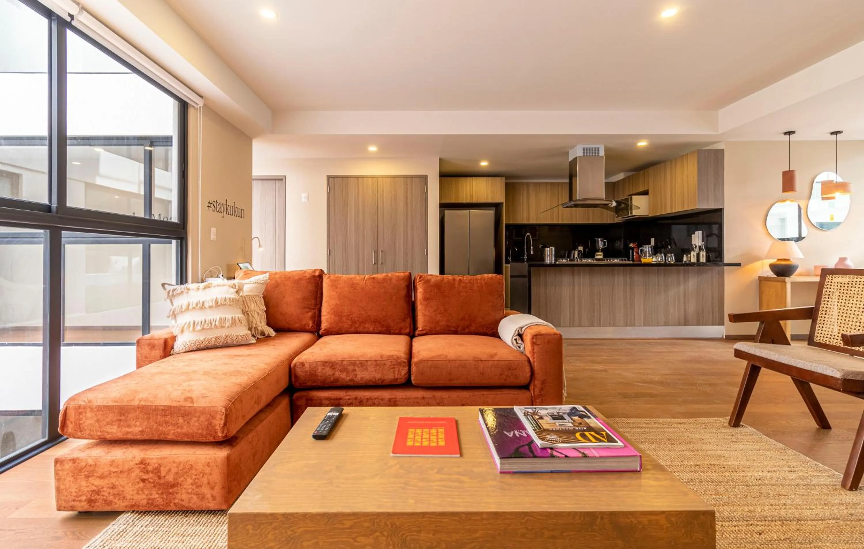 Living room in Casa Colima by Kukun