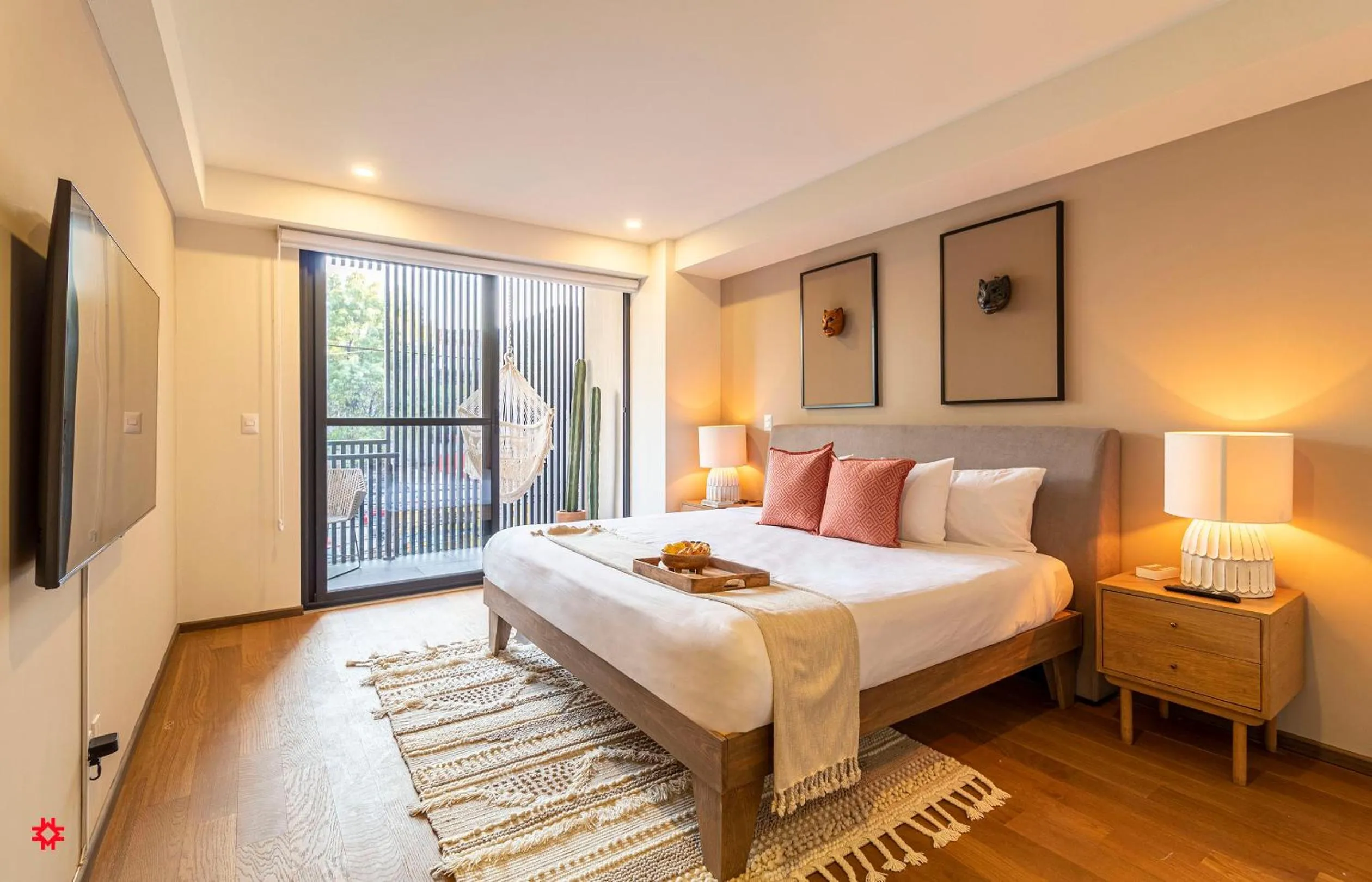 Bed in Casa Colima by Kukun