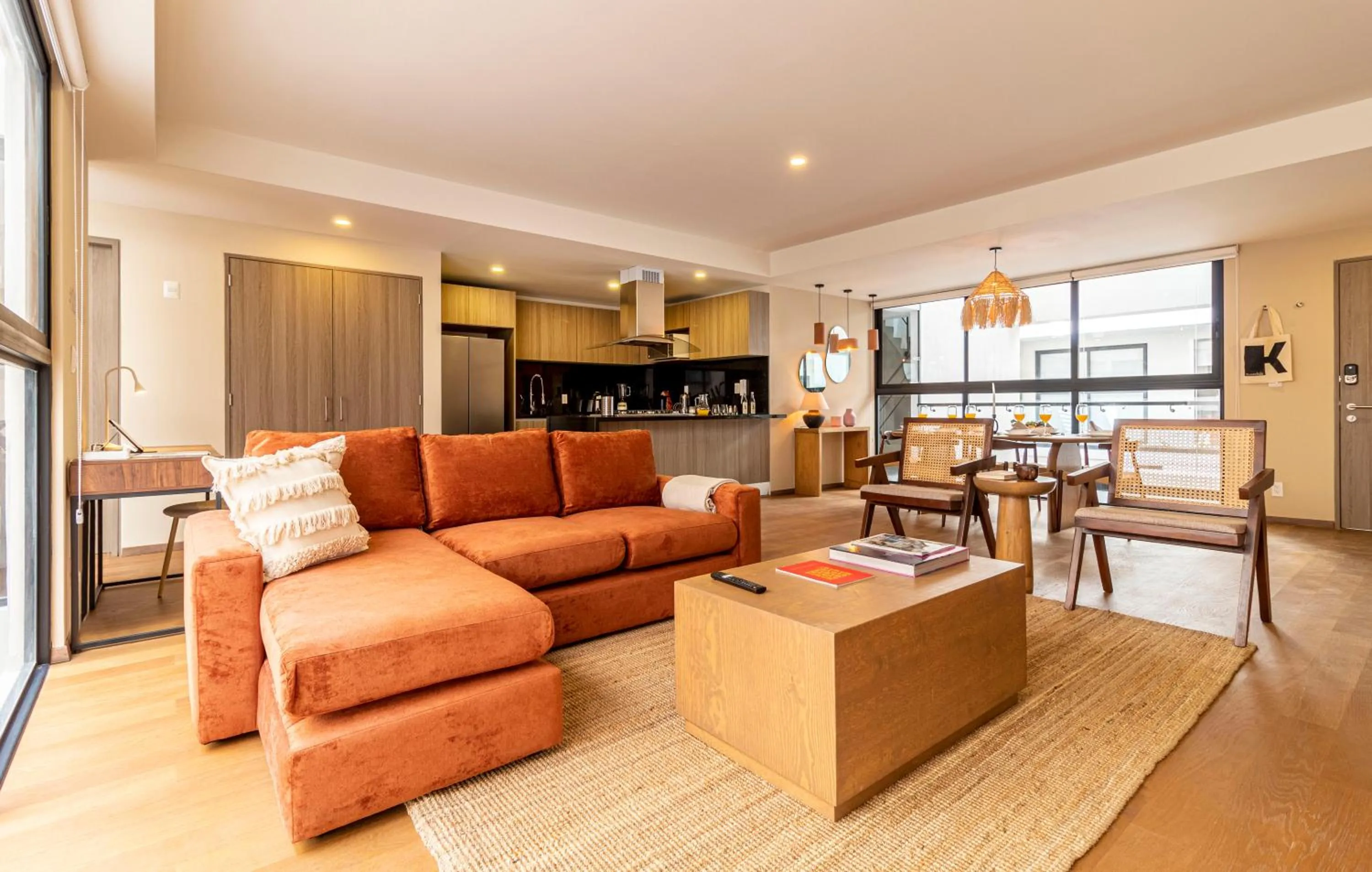 Living room in Casa Colima by Kukun