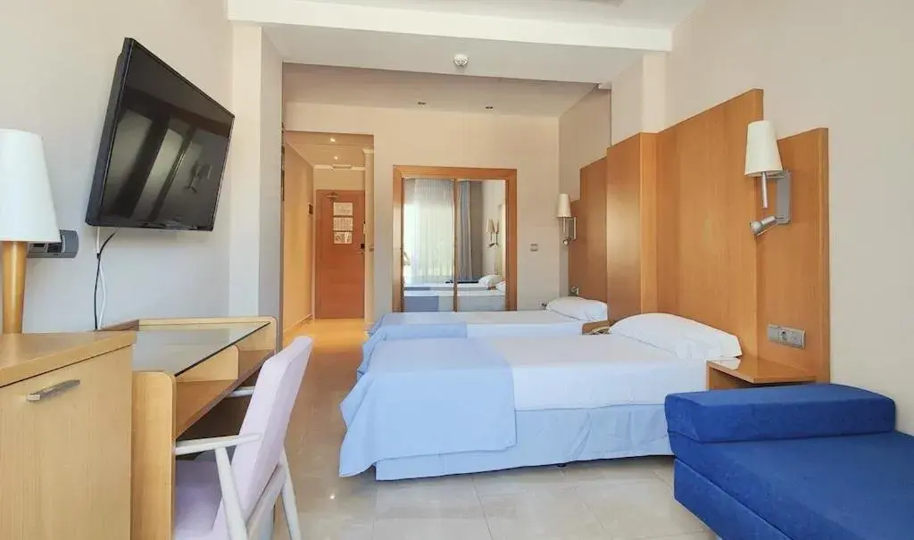 Bedroom, Bed in Hotel La Cala Finestrat Bedroom, Bed in Hotel La Cala Finestrat