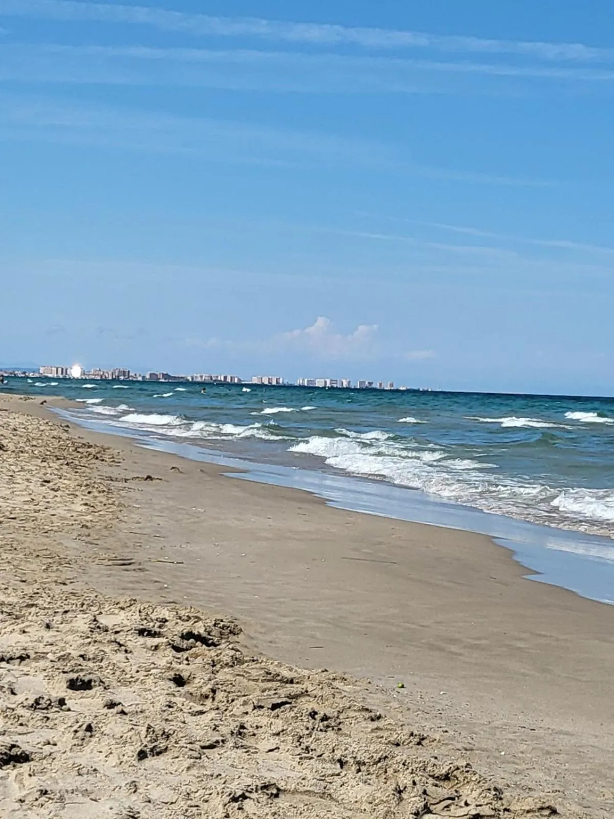 Beach in rosa de los vientos