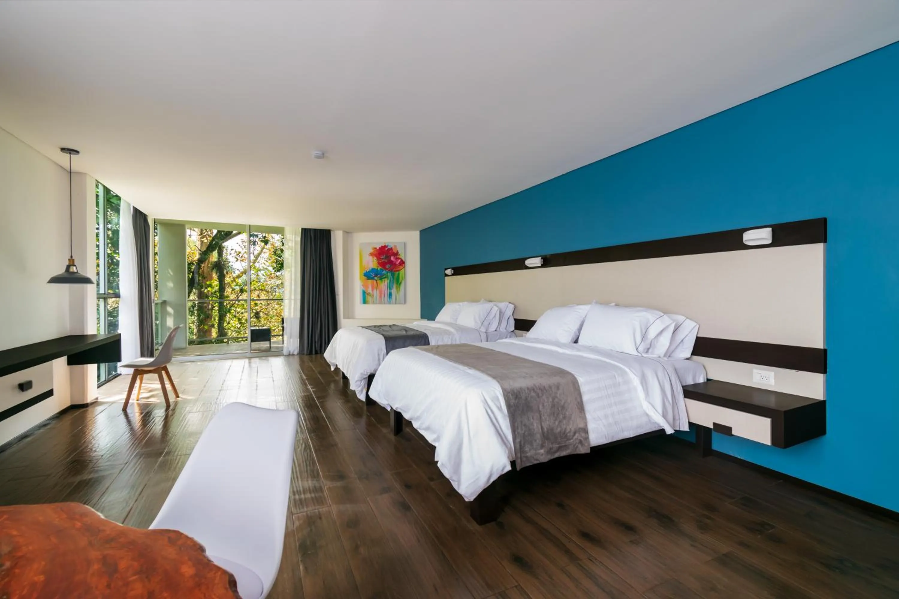 Photo of the whole room, Bed in Hotel Balcón del Parque