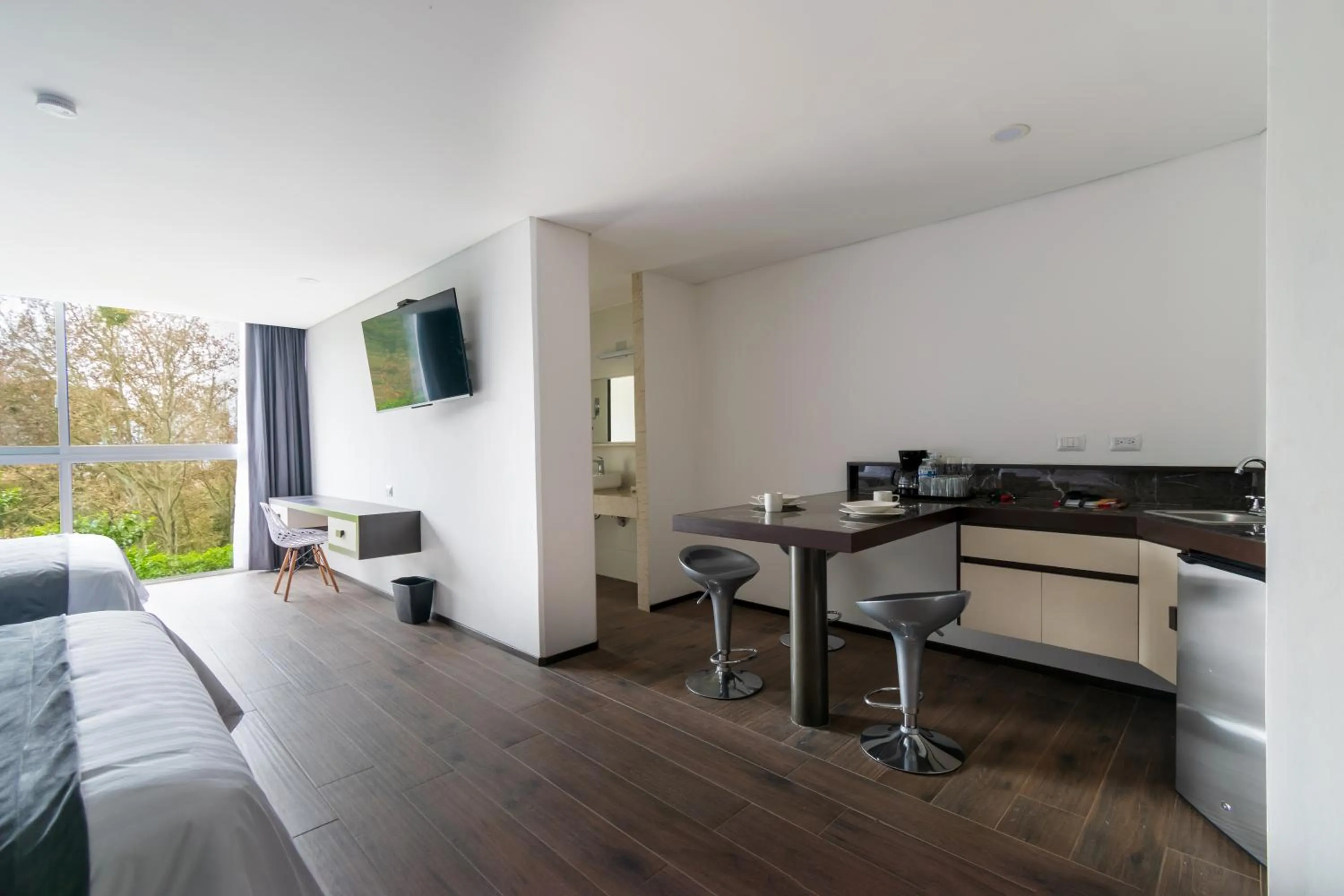 Photo of the whole room in Hotel Balcón del Parque