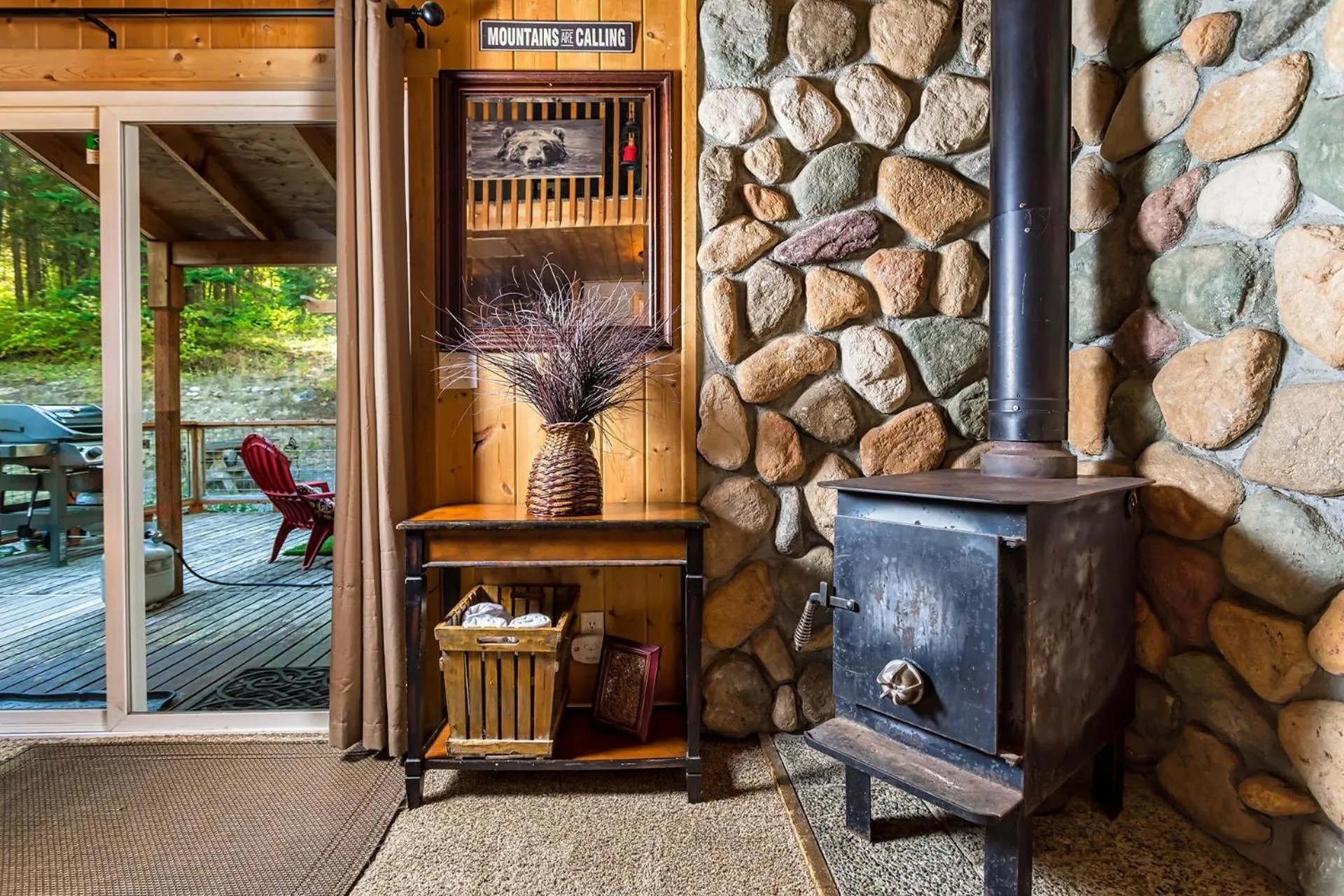 flat iron in Camp David by NW Comfy Cabins