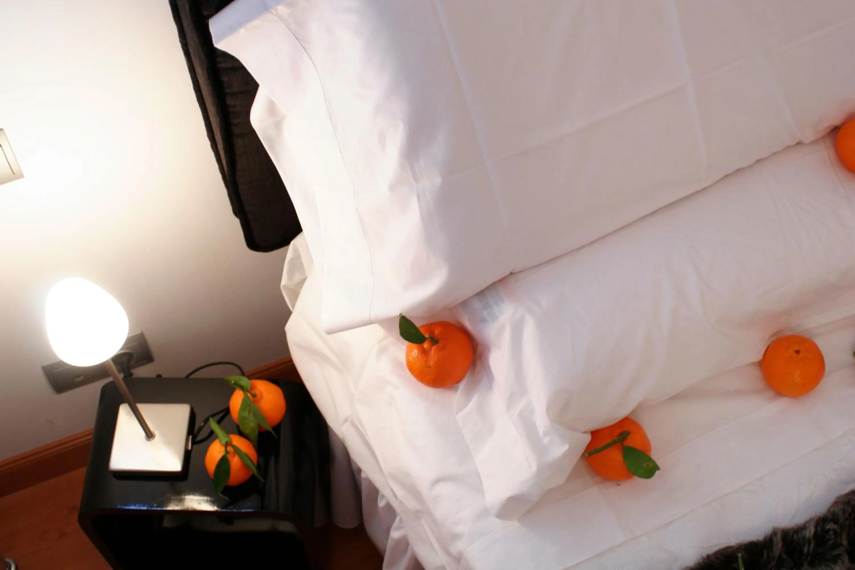 Bed in Hostal Santo Domingo