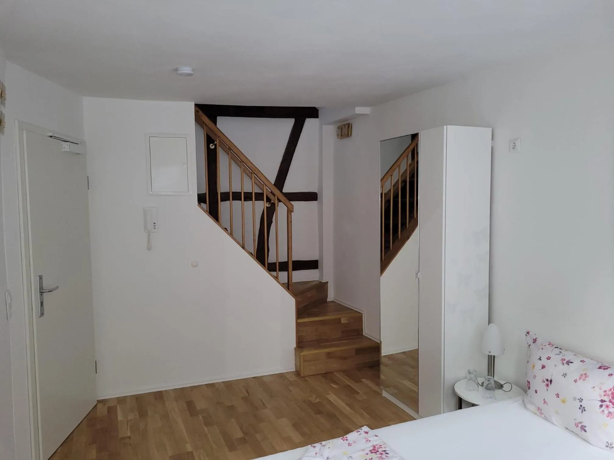 Photo of the whole room, Bed in Hotel und Restaurant Zum Löwen