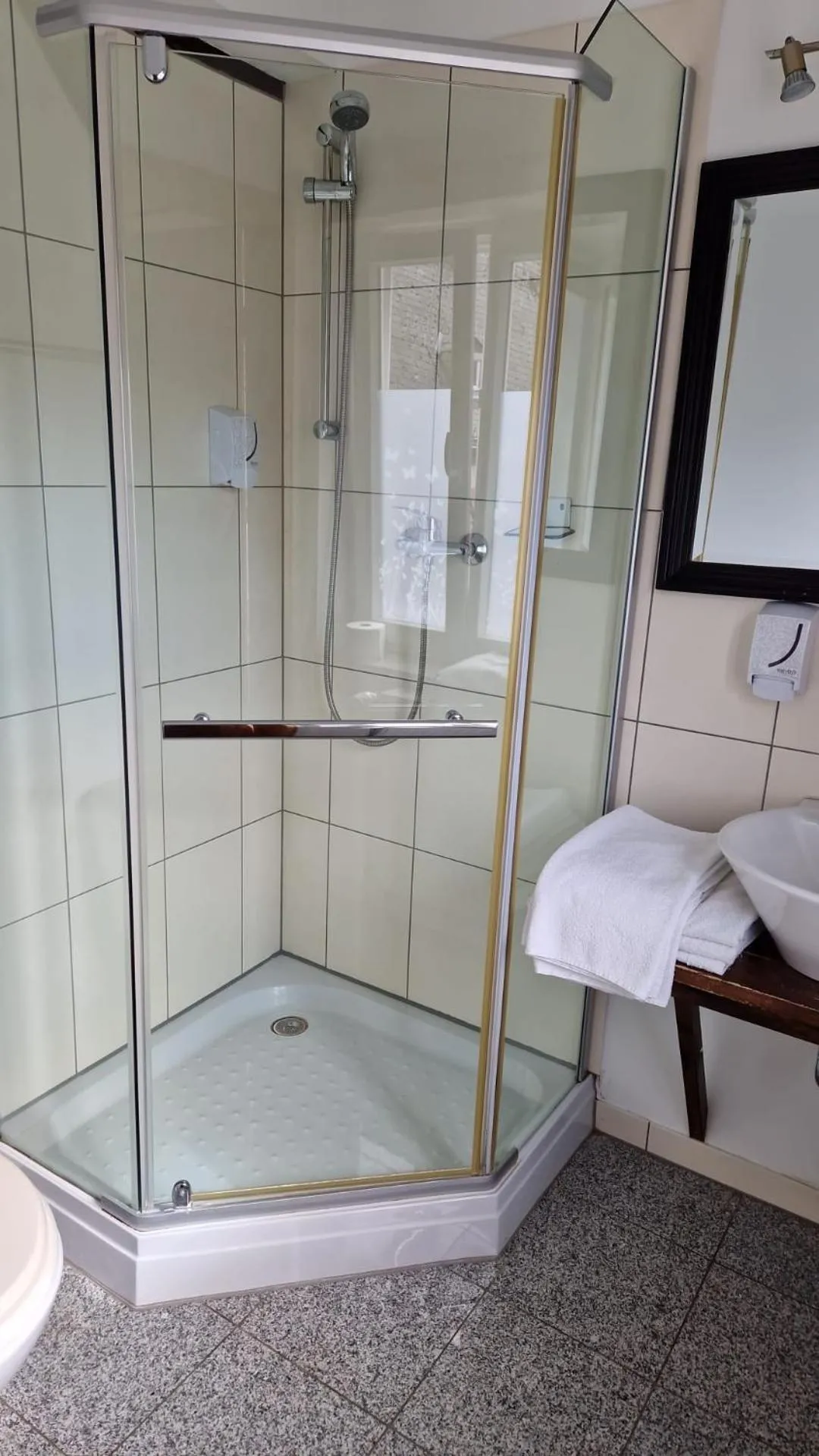 Shower in Hotel und Restaurant Zum Löwen