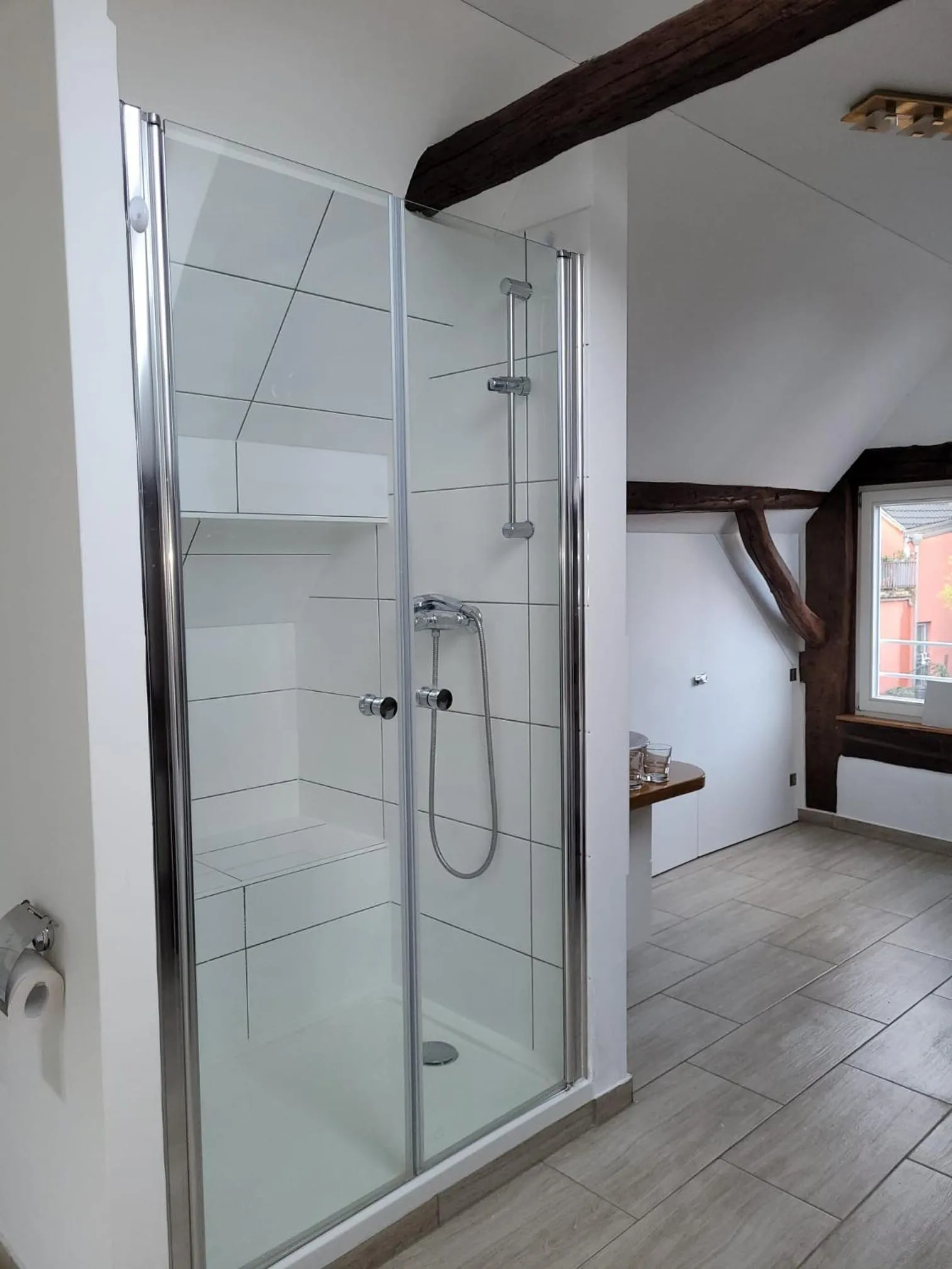 Shower in Hotel und Restaurant Zum Löwen