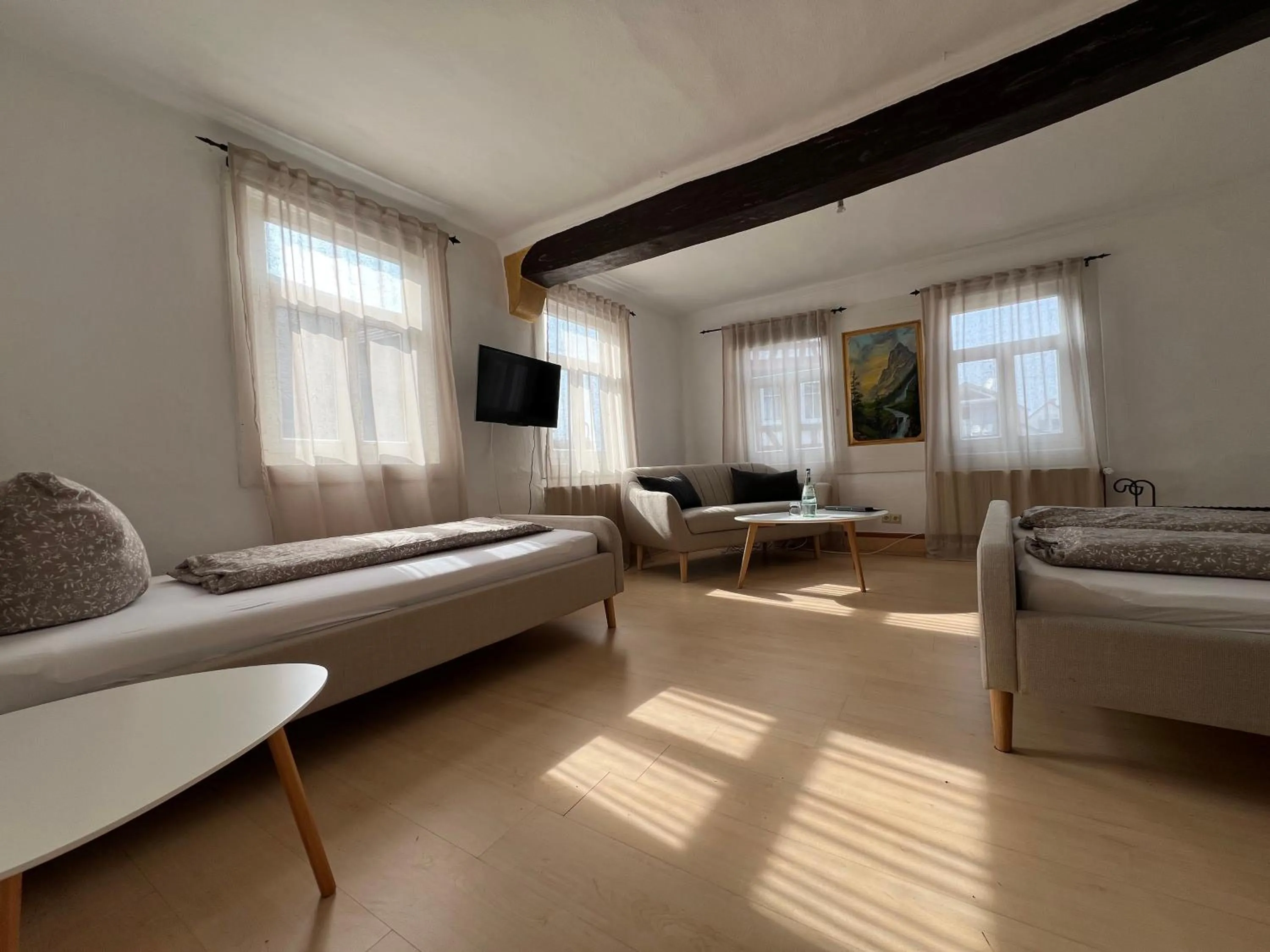 Bed in Hotel und Restaurant Zum Löwen
