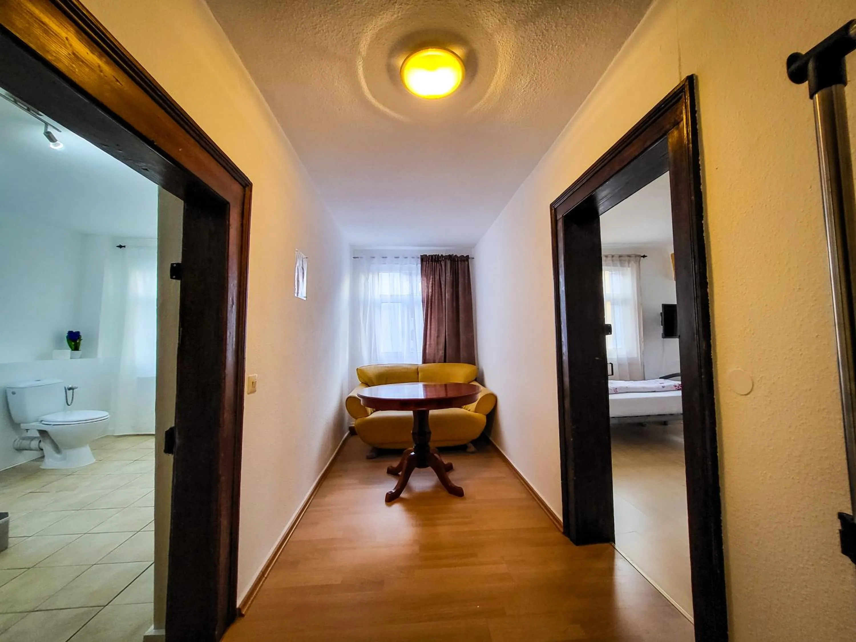 Photo of the whole room, Bed in Hotel und Restaurant Zum Löwen