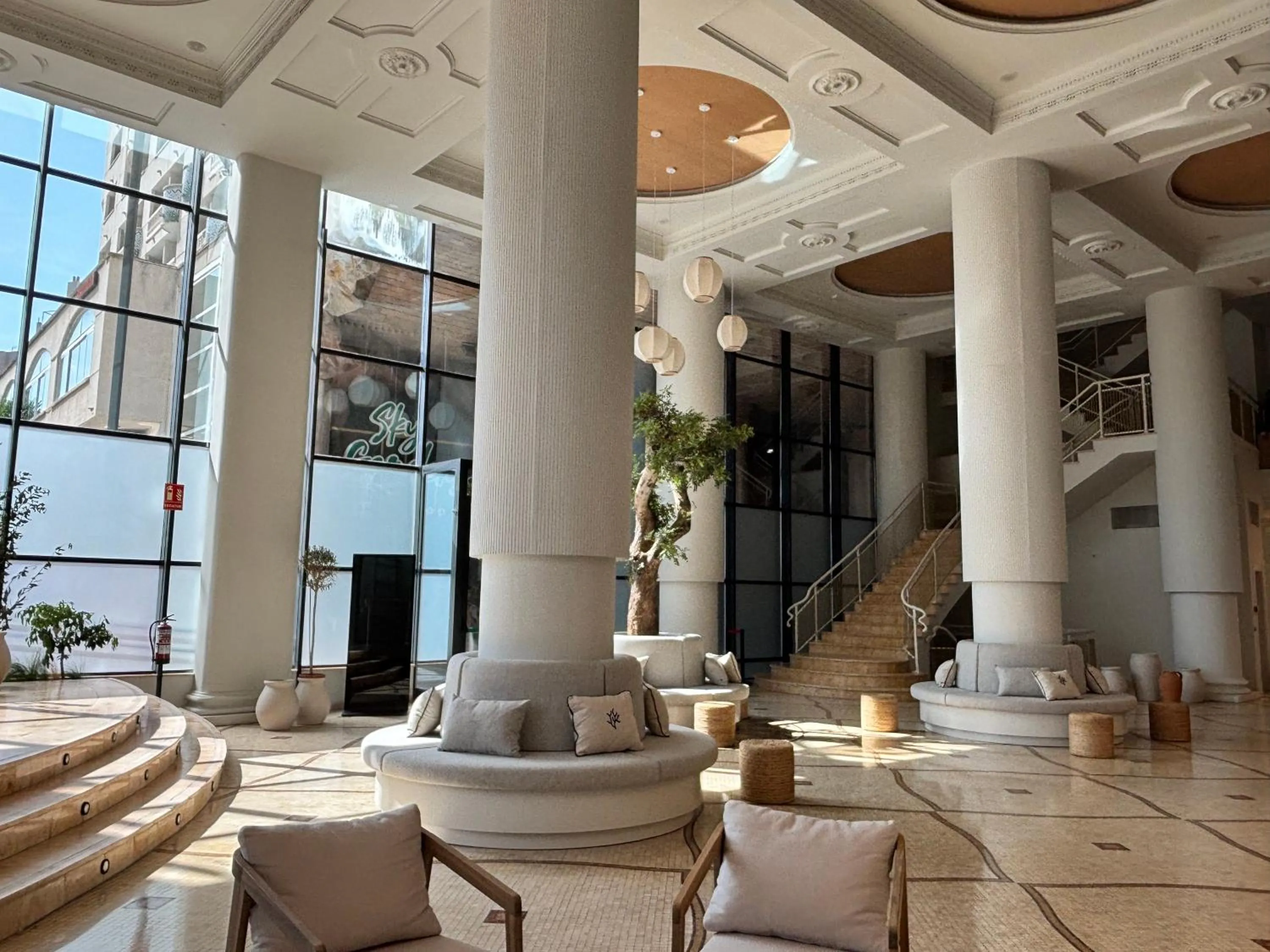 Lobby or reception in PONTIANA Thalasso Hotel