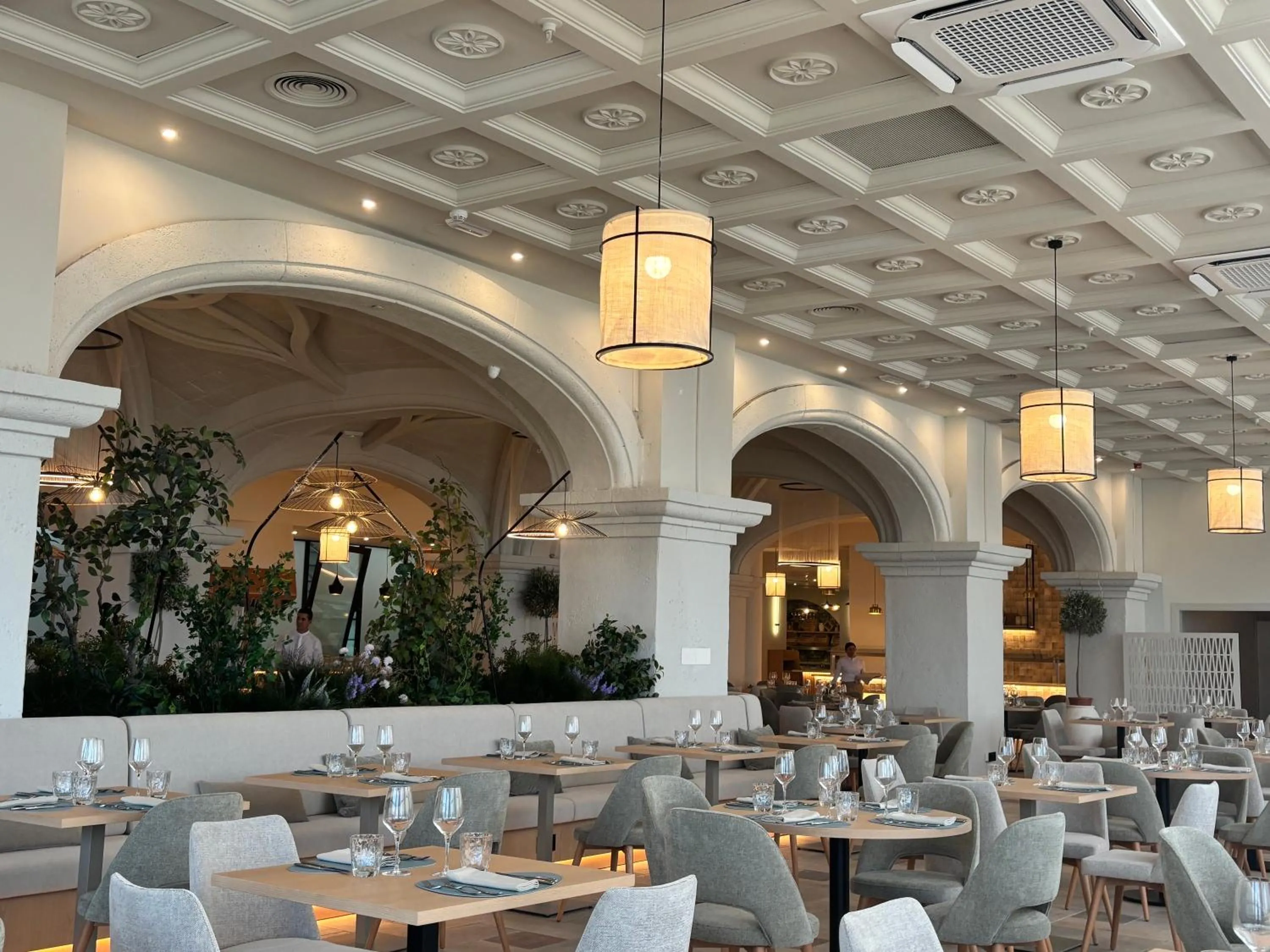 Buffet breakfast in PONTIANA Thalasso Hotel