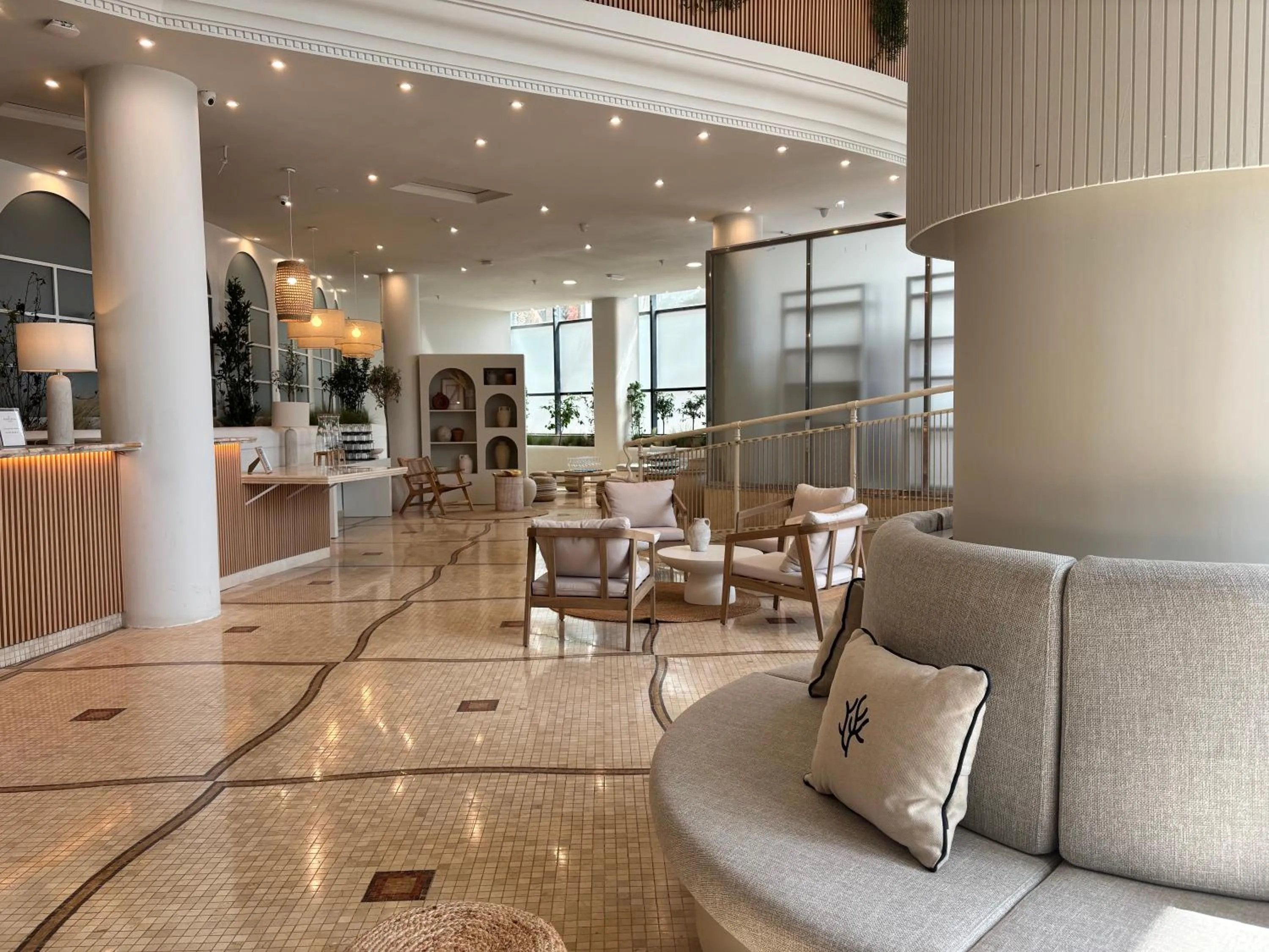 Lobby or reception in PONTIANA Thalasso Hotel