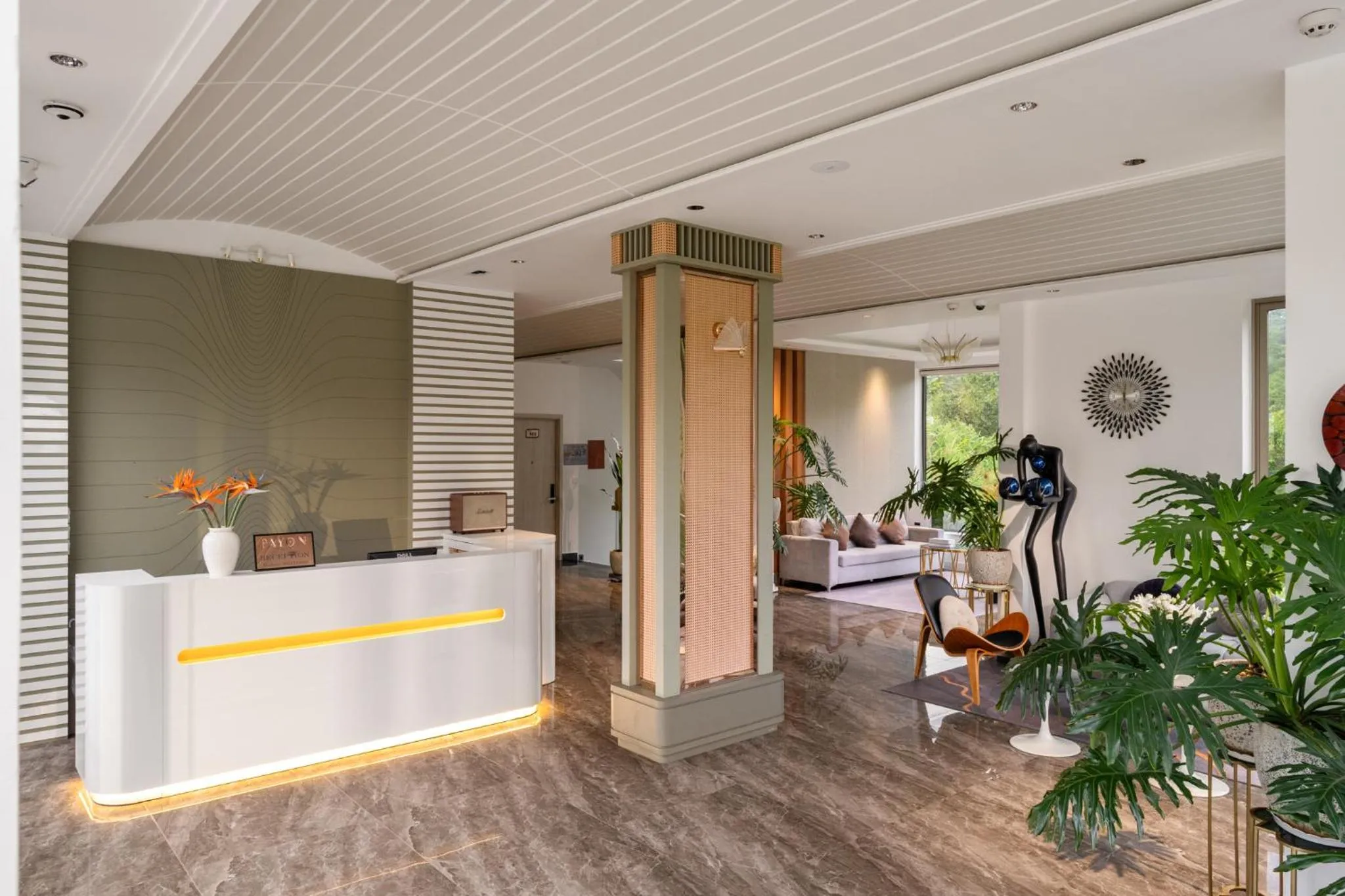 Bed in Payon Dalat Villa