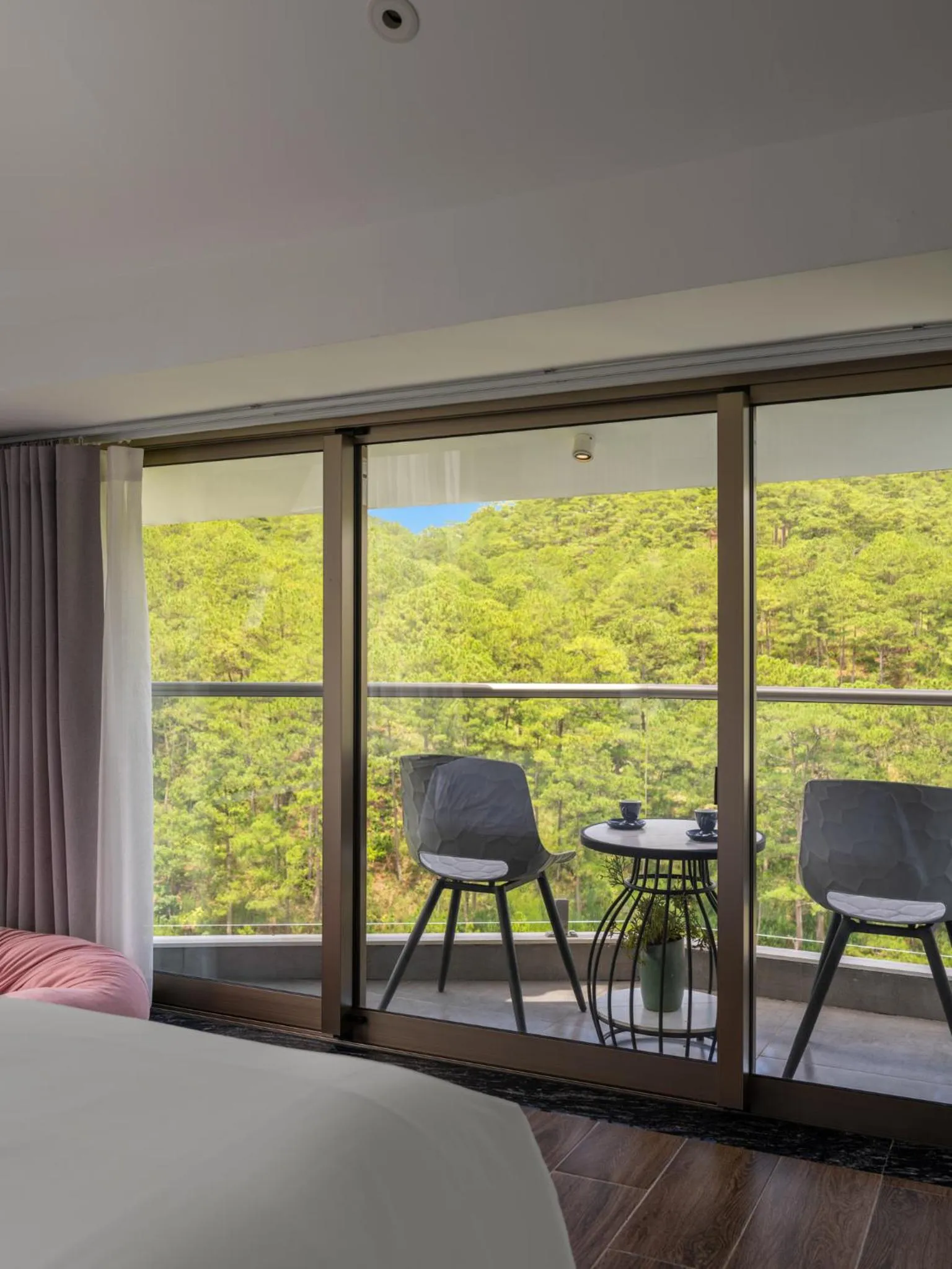 Bed in Payon Dalat Villa