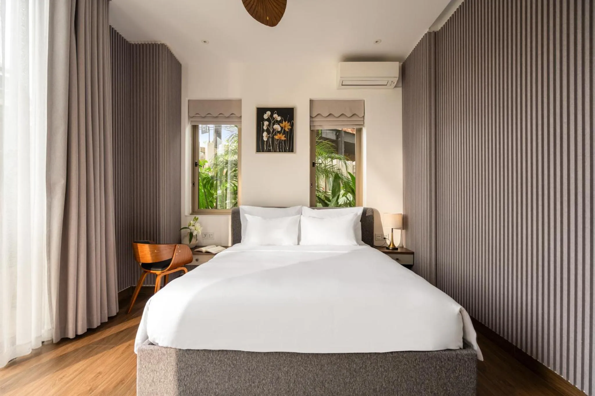 Bed in Payon Dalat Villa