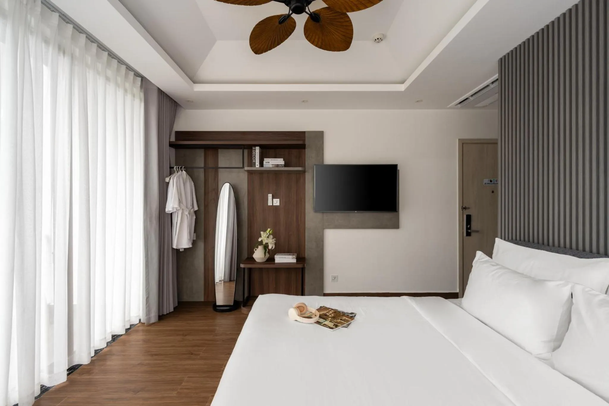 Bed in Payon Dalat Villa