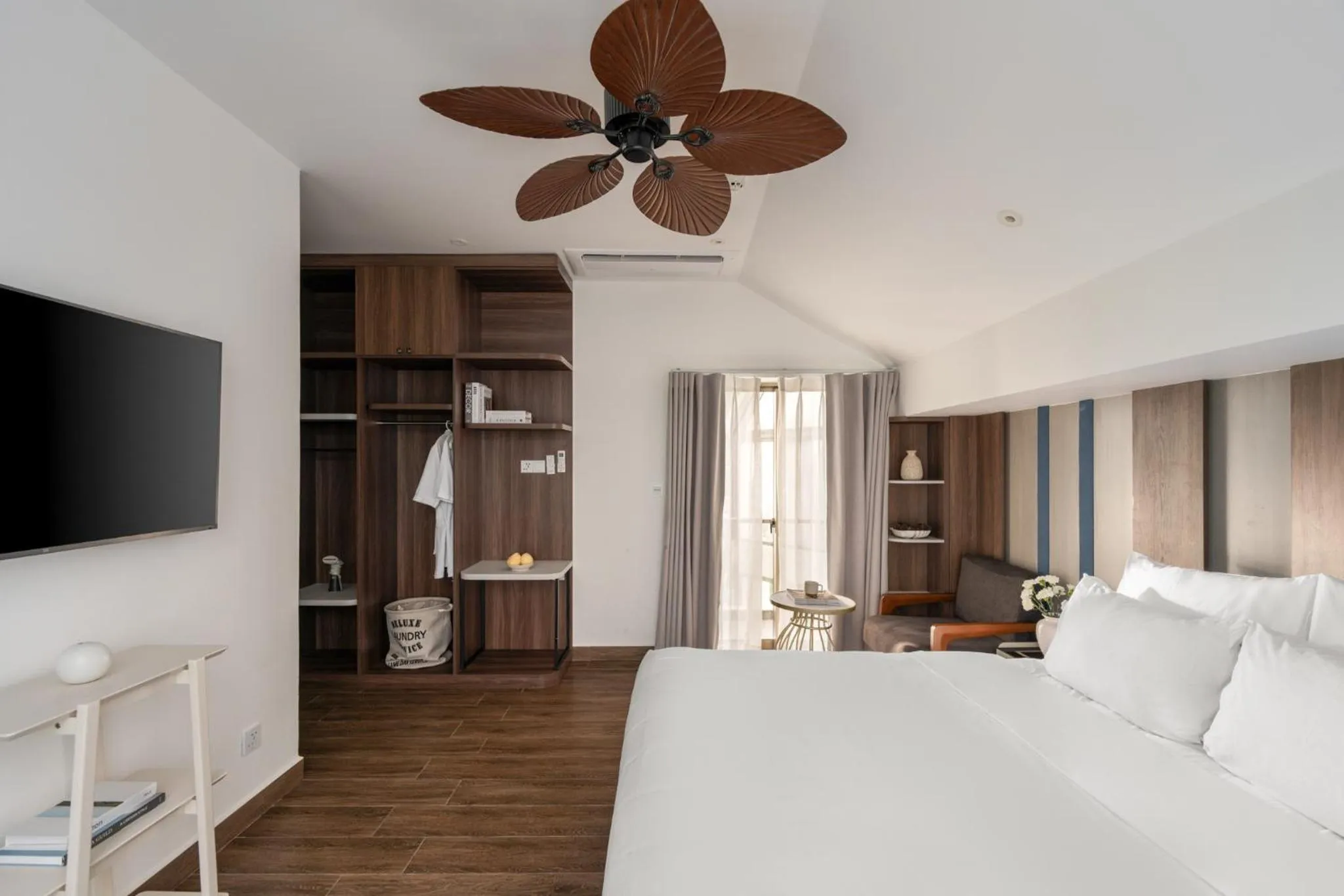 Bed in Payon Dalat Villa