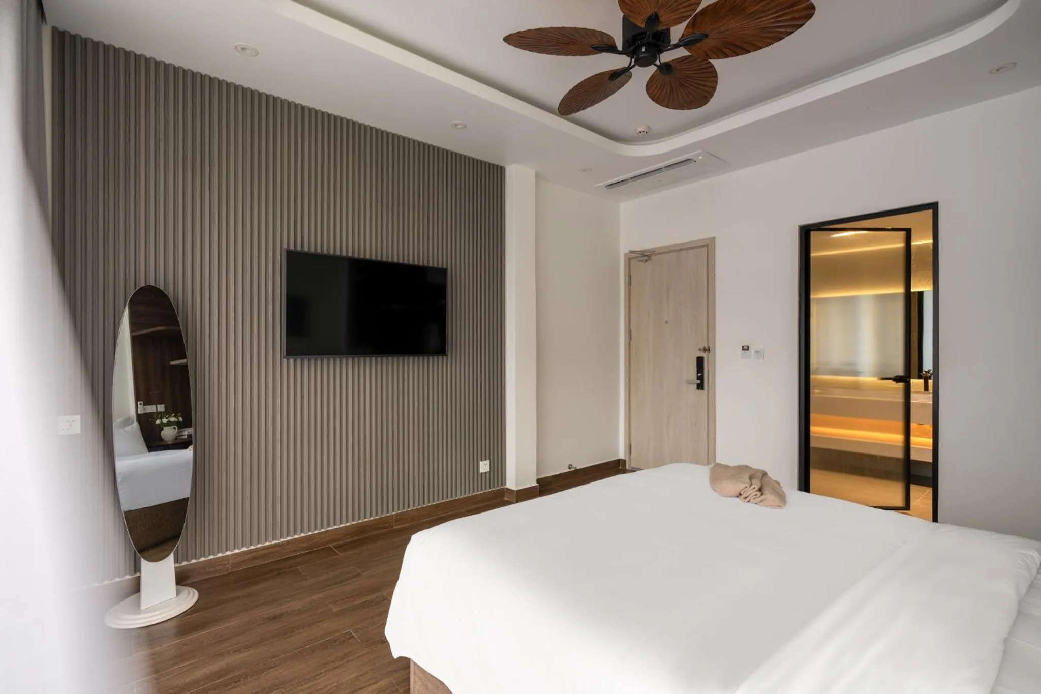 Bed in Payon Dalat Villa