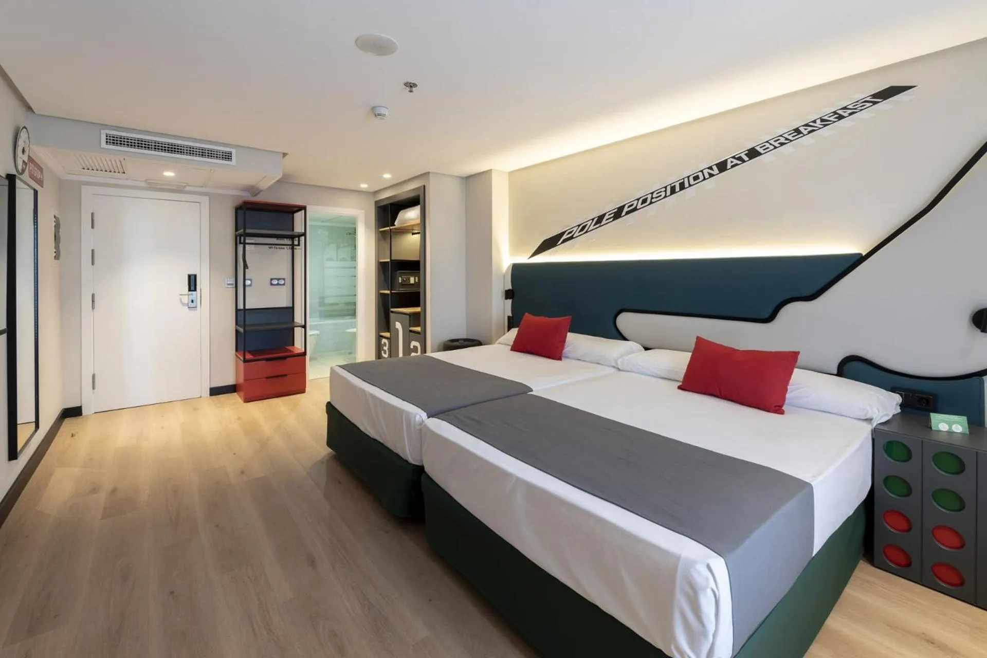 Bed in Hotel Magic Sports 4