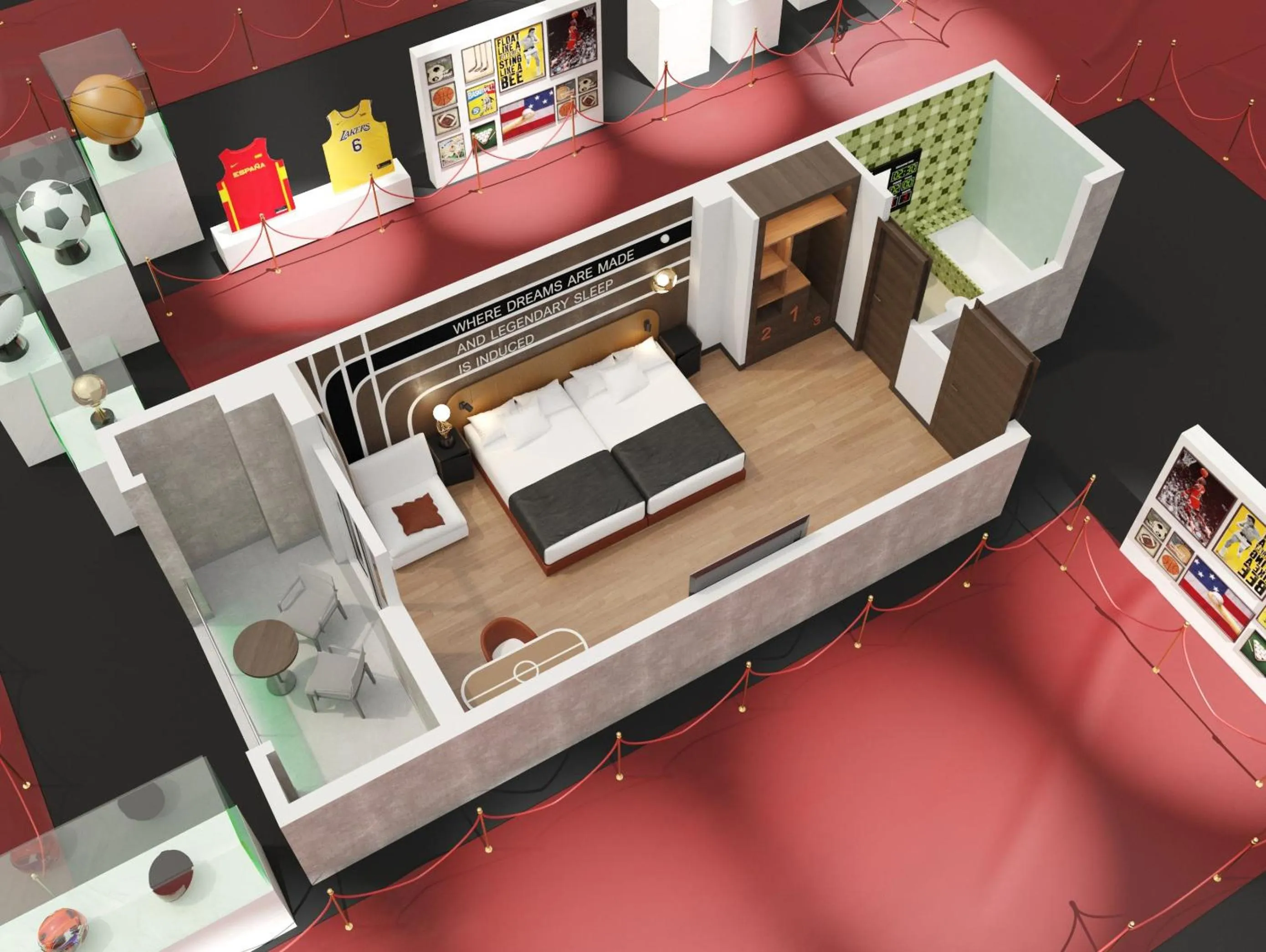 Floor Plan in Marina d'Or® Hotel Gran Duque