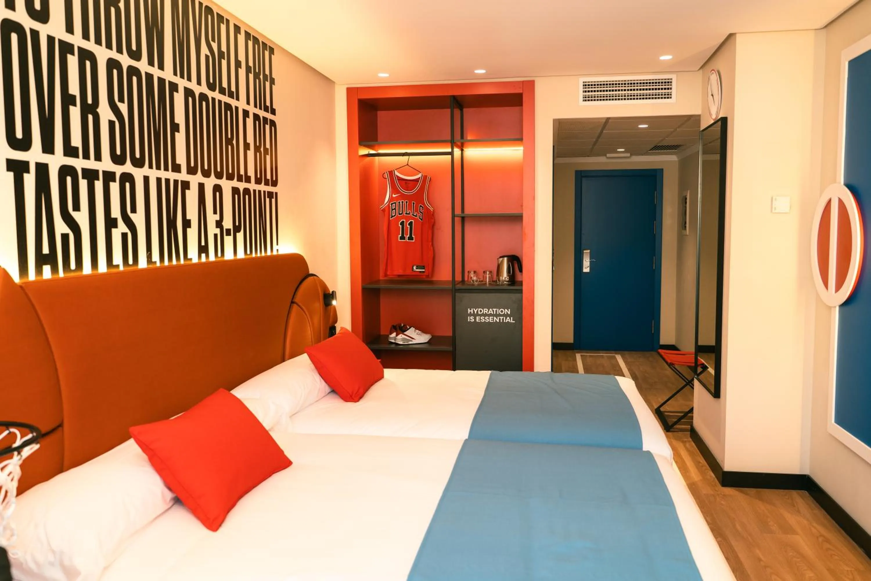 Bed in Hotel Magic Sports 4