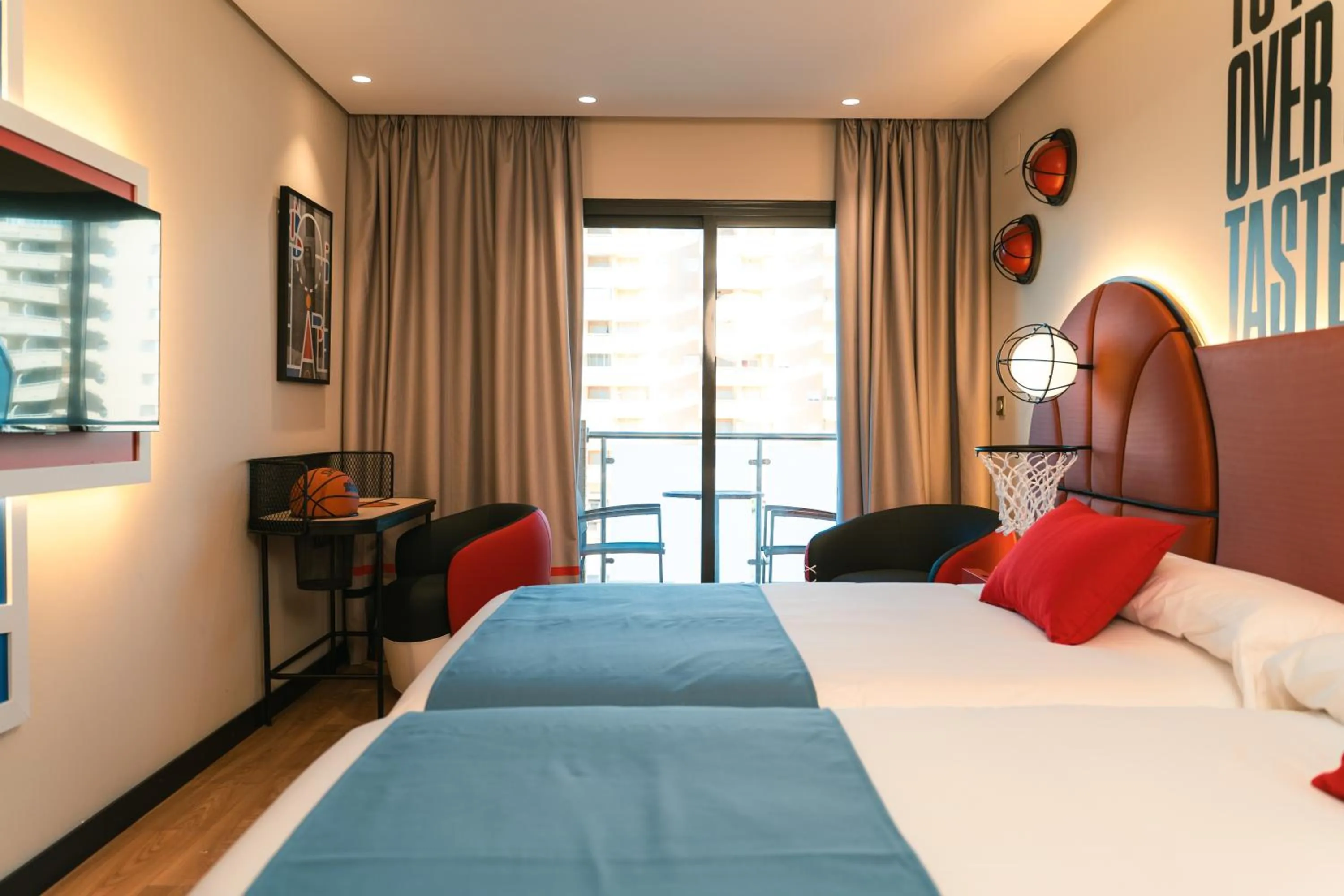 Bed in Hotel Magic Sports 4