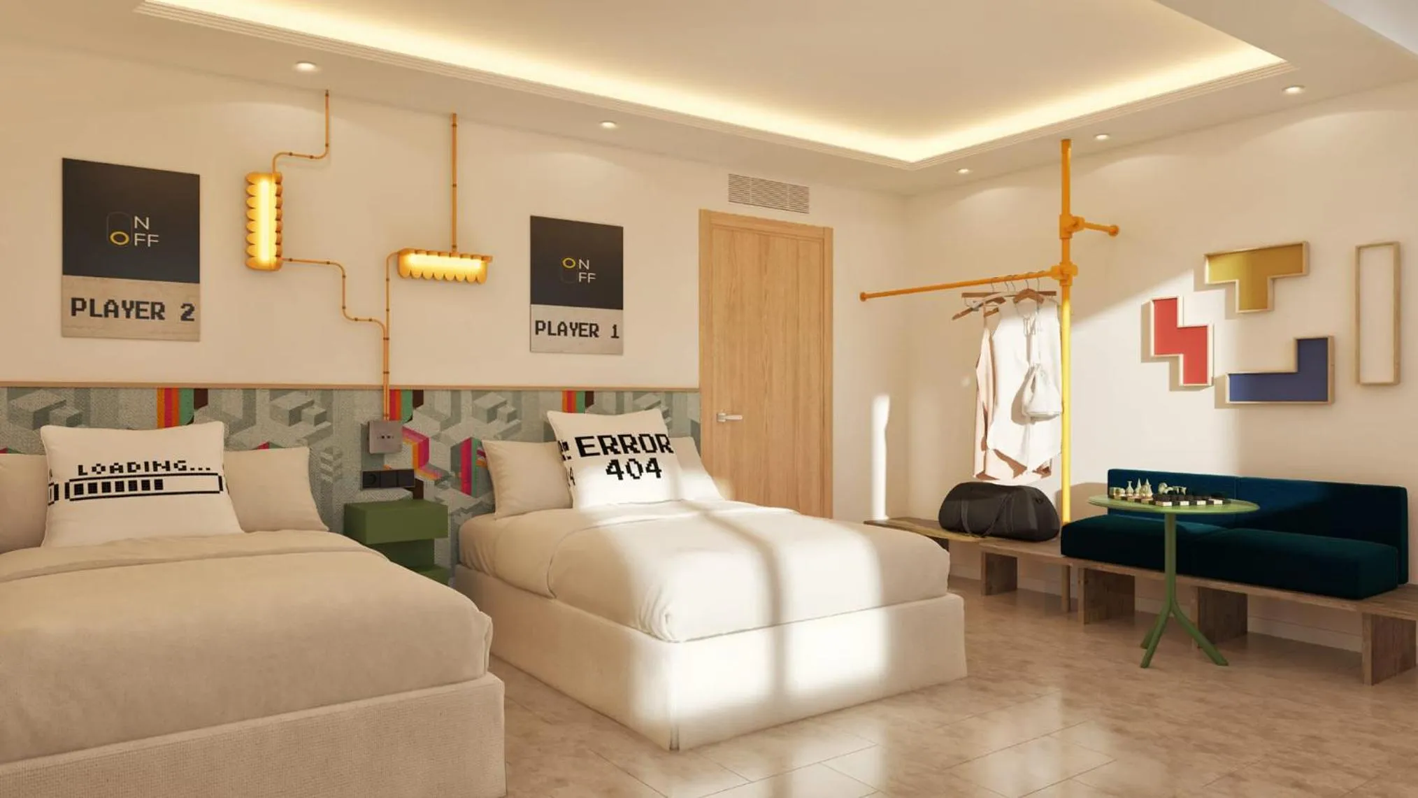 Bed in Hotel Magic Games 4