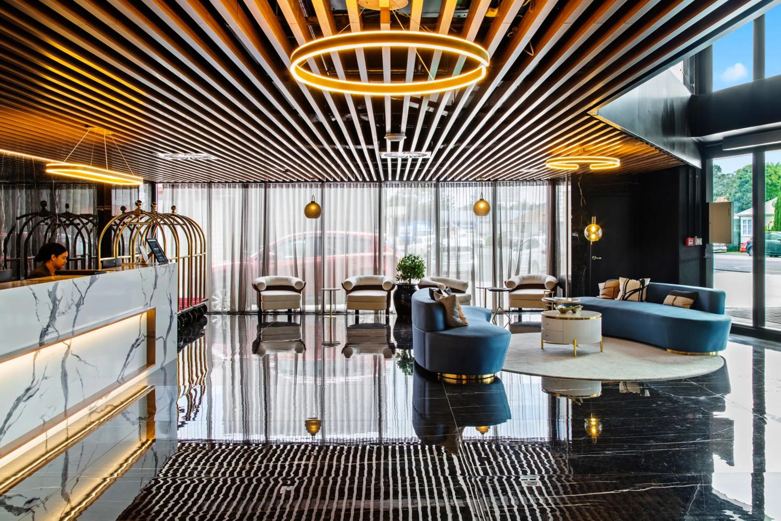 Lobby or reception in SOHO Hotel Auckland