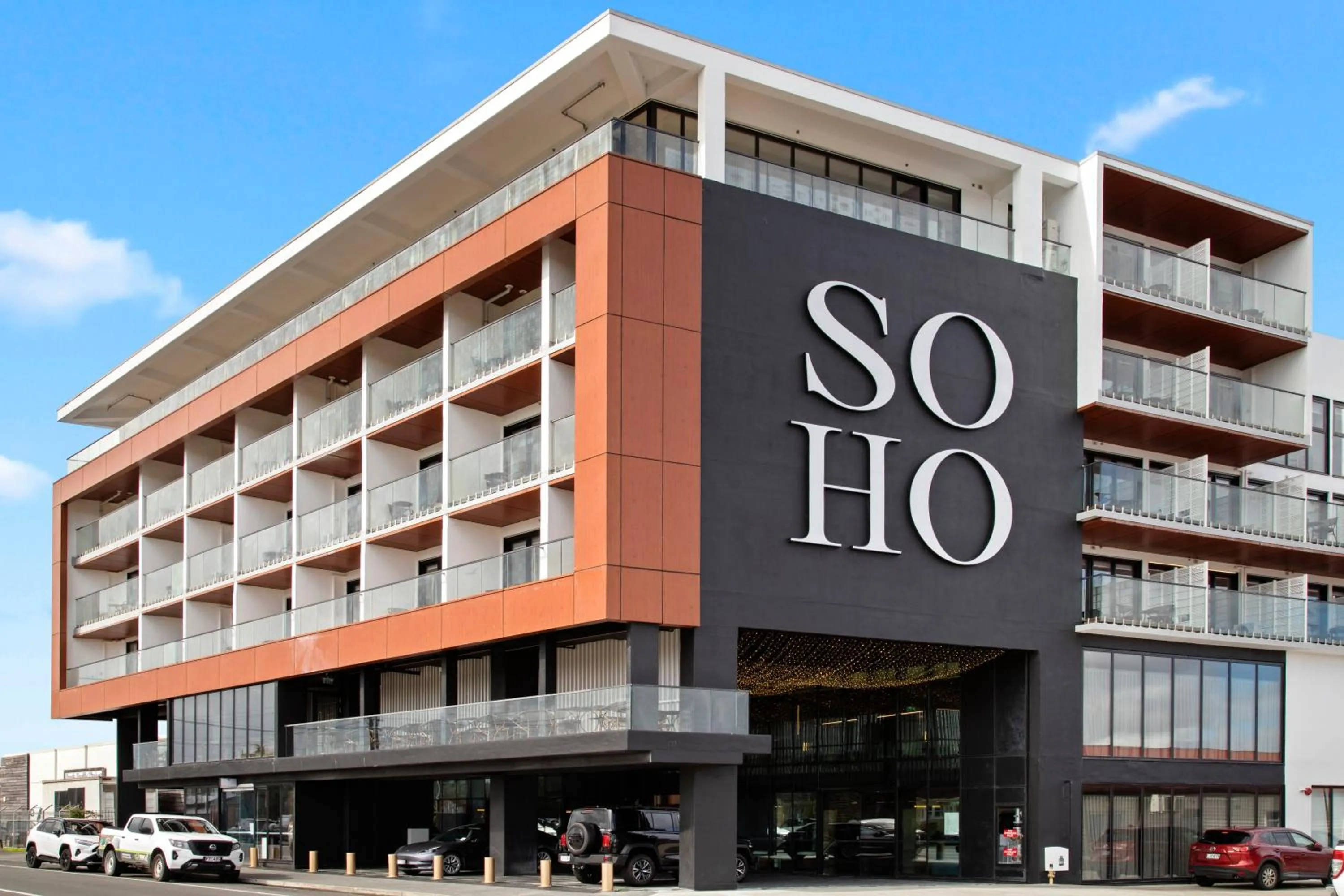 Property building in SOHO Hotel Auckland