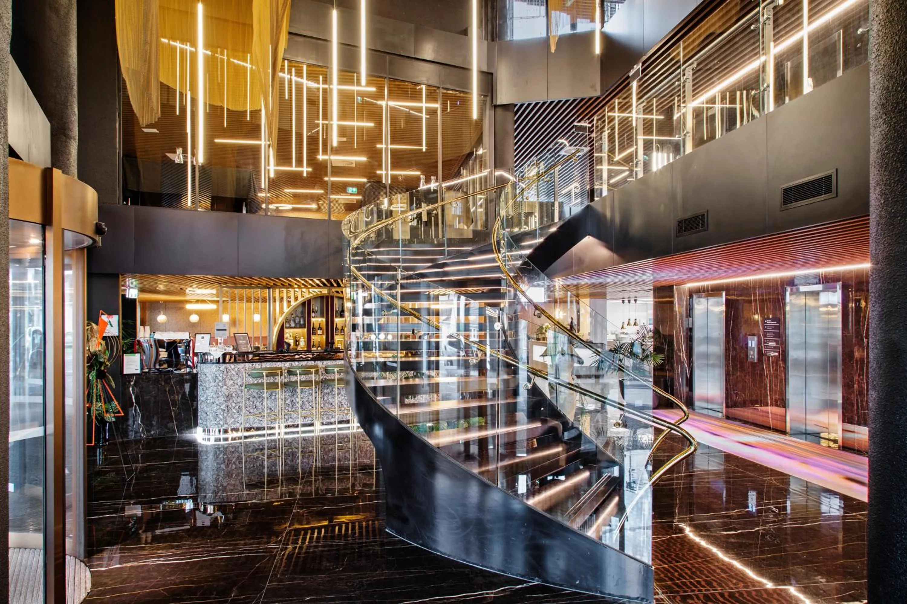 Lobby or reception in SOHO Hotel Auckland