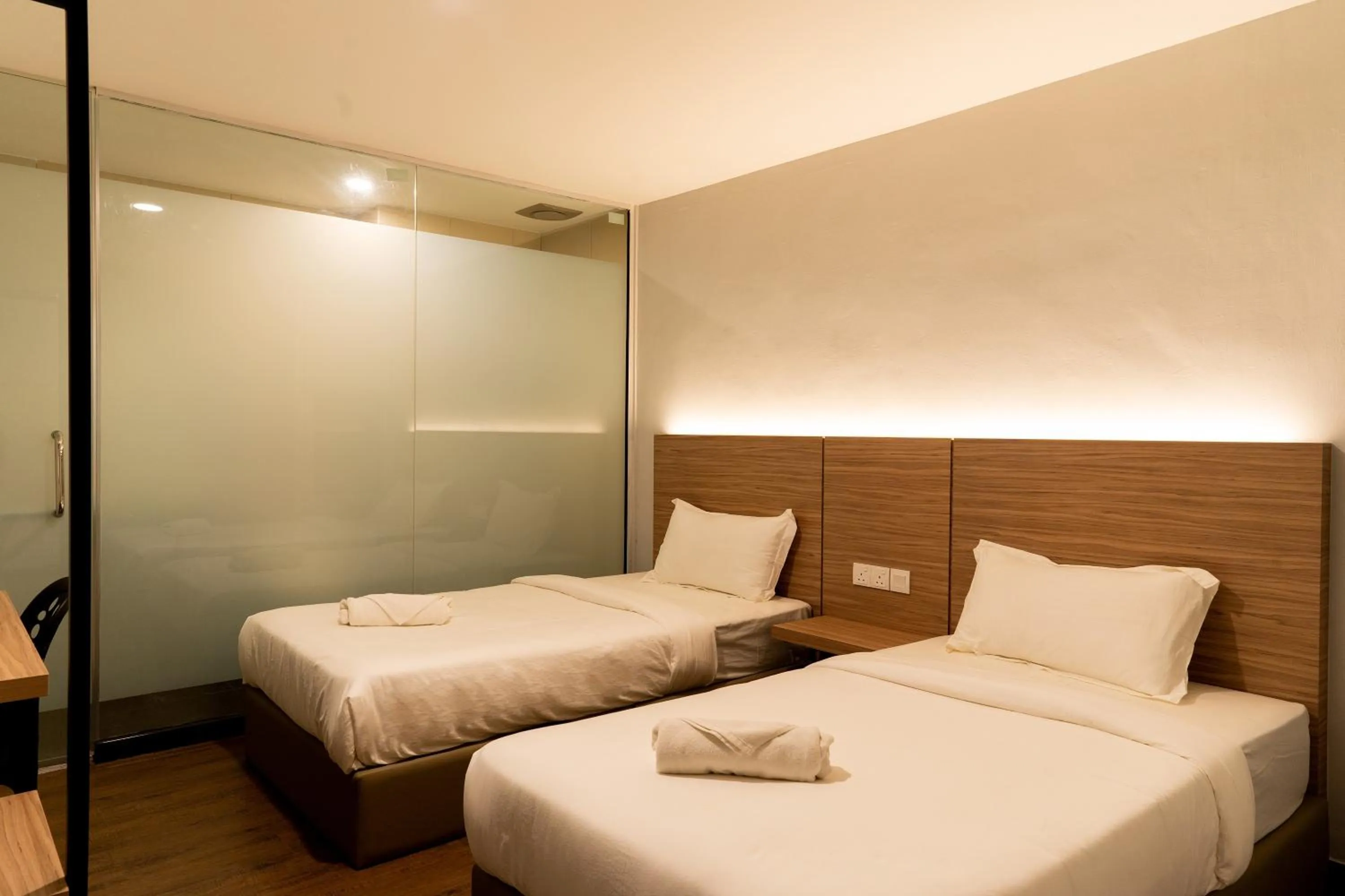 Bed in RM Hotel Muar