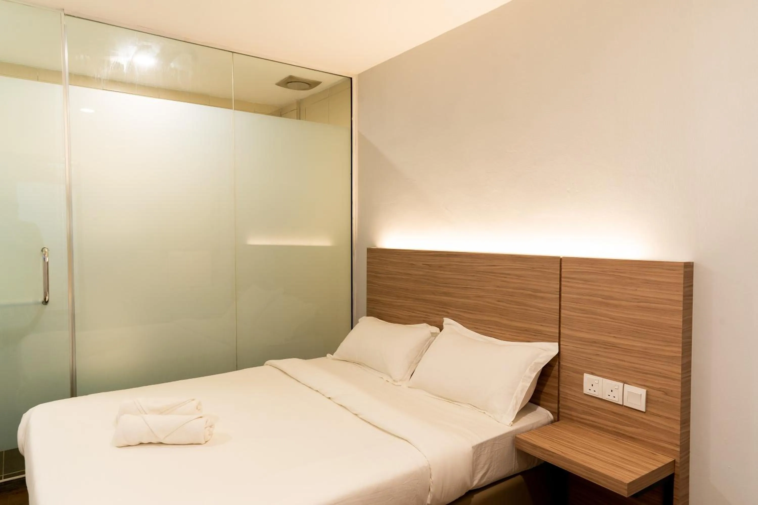 Bed in RM Hotel Muar