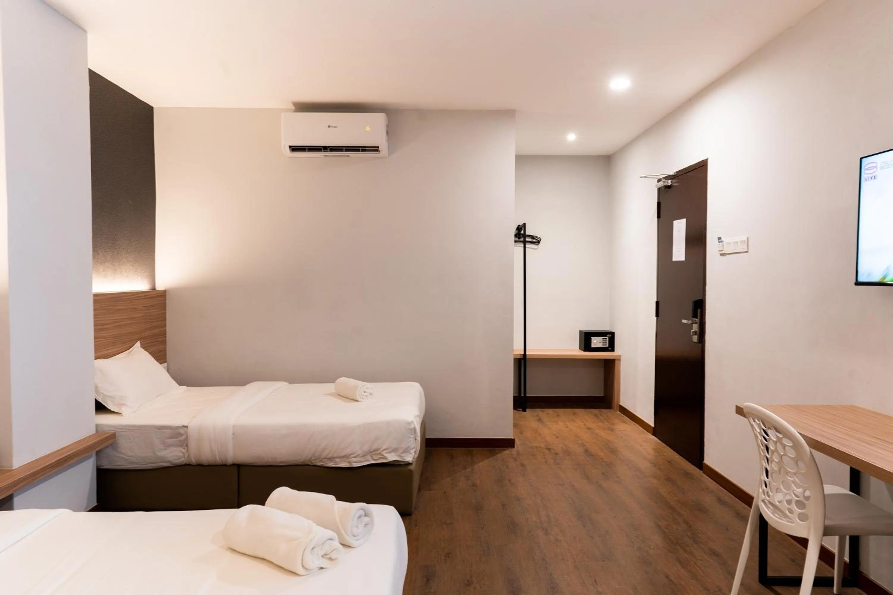 Bed in RM Hotel Muar