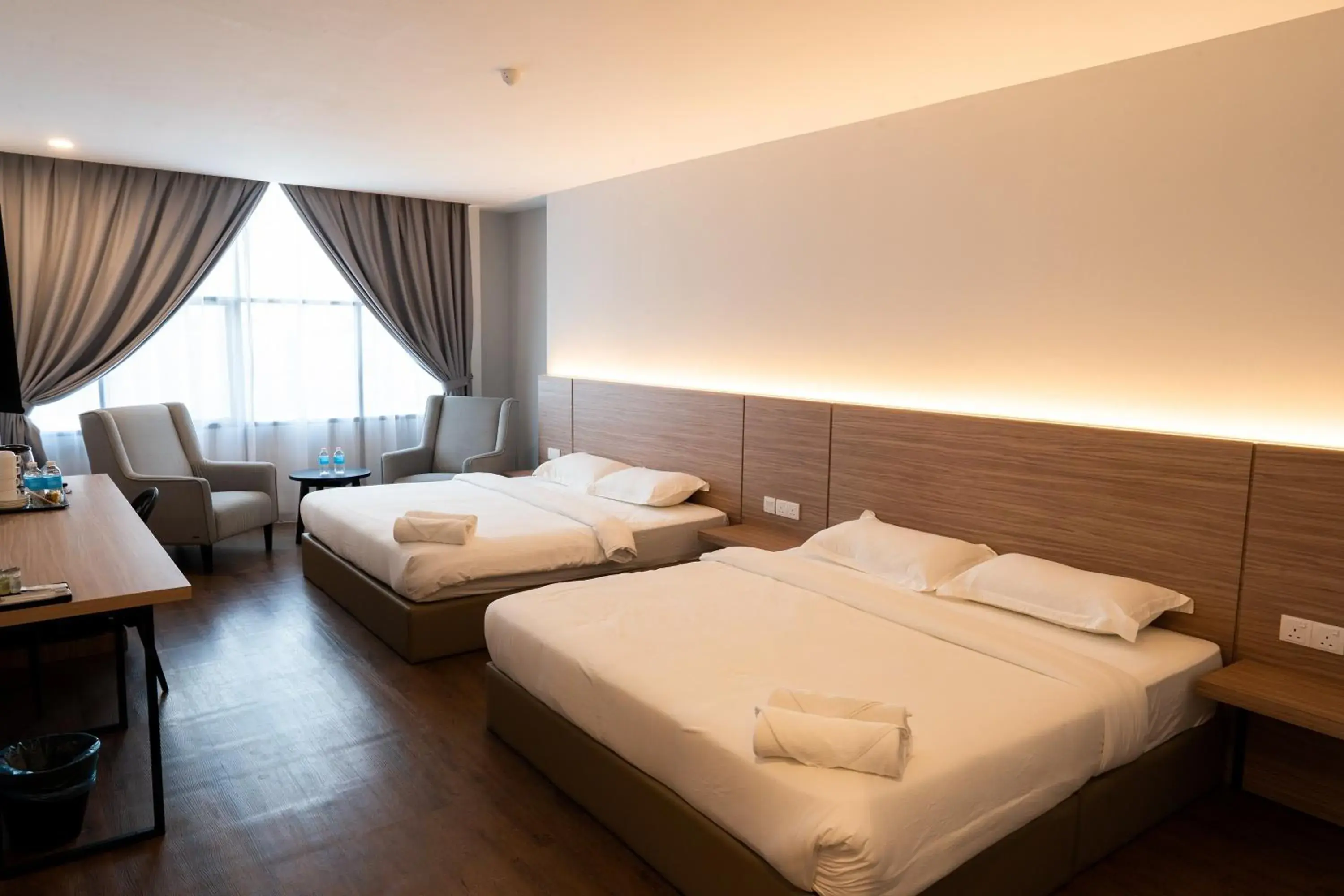 Bed in RM Hotel Muar Bed in RM Hotel Muar