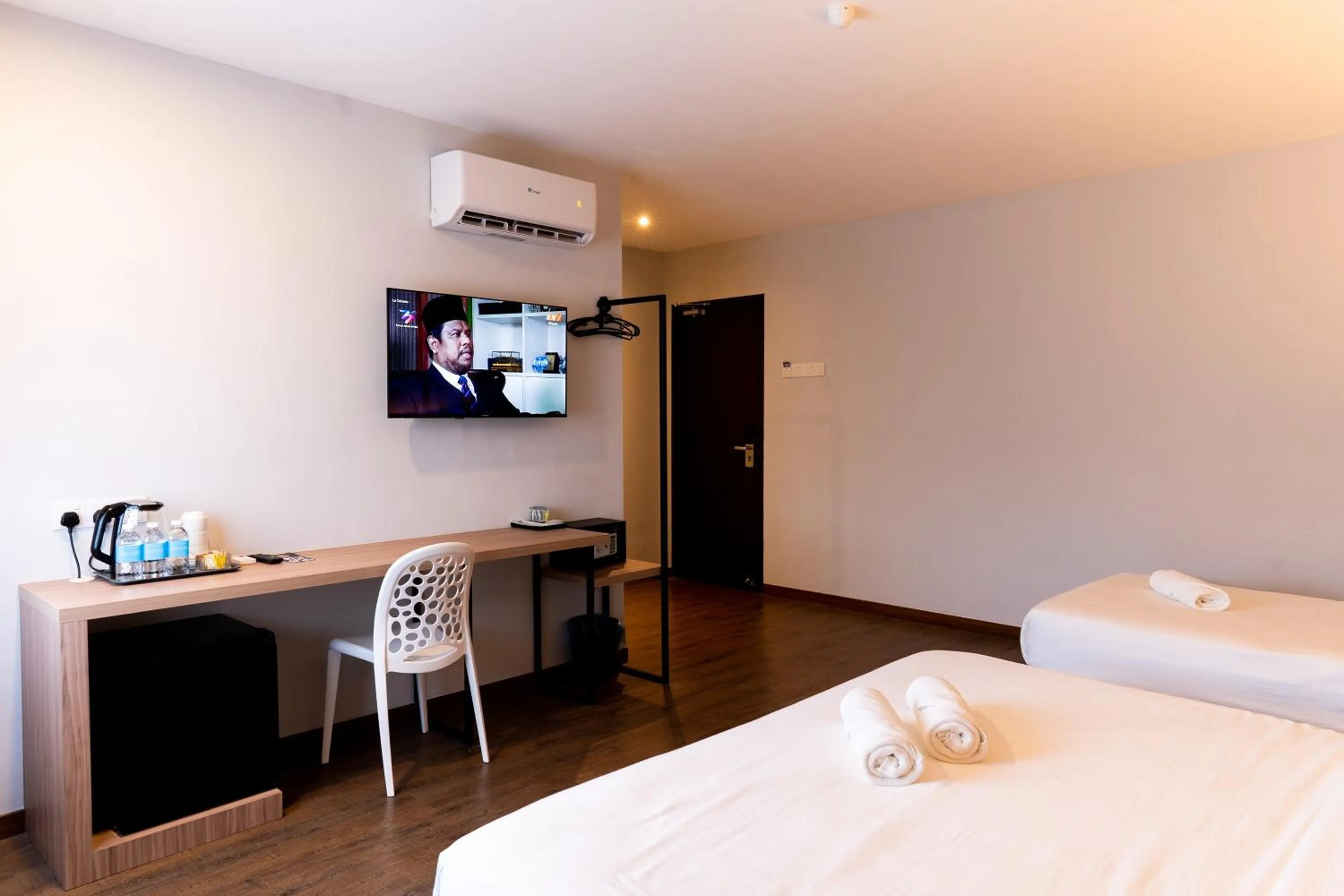 Bed in RM Hotel Muar