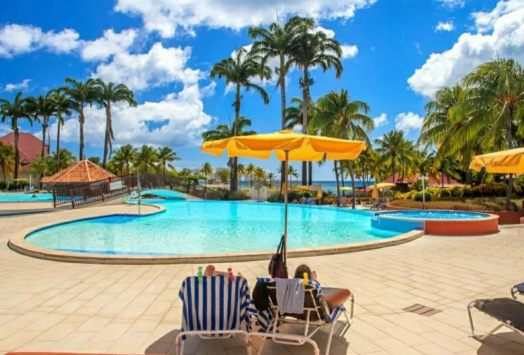 Studio Tropical avec vue mer dans une résidence hôtelière